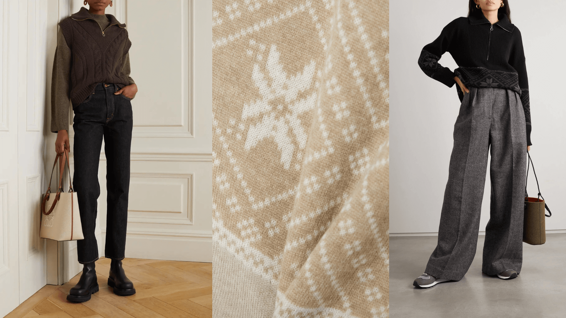 For Winter: Designer Wool Pants Selection
