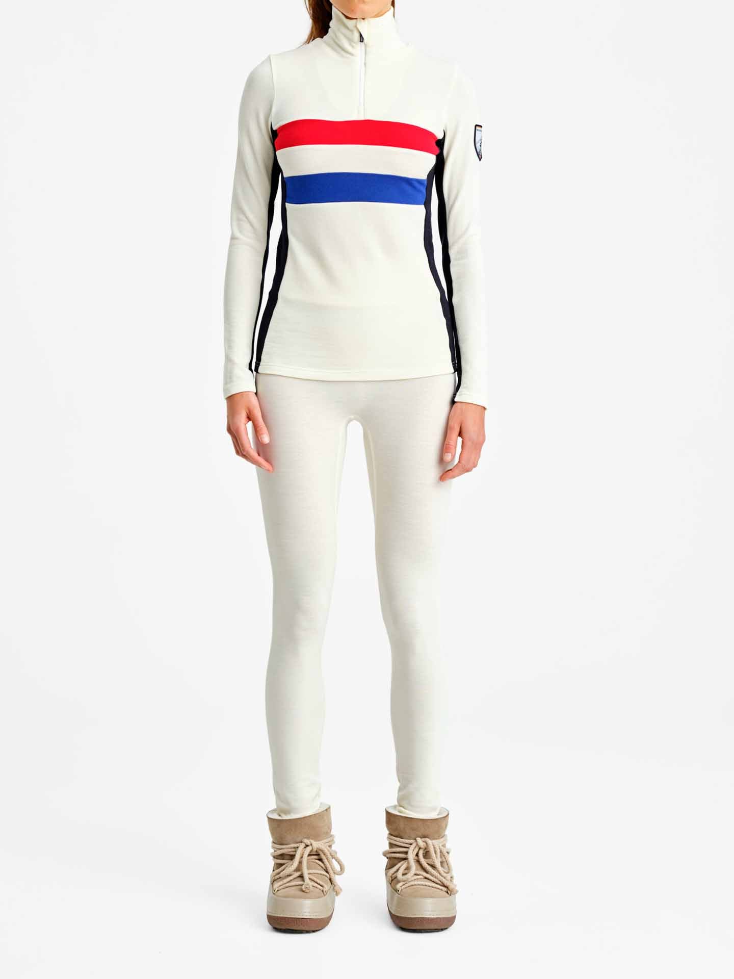 Ski Zip Up Women White