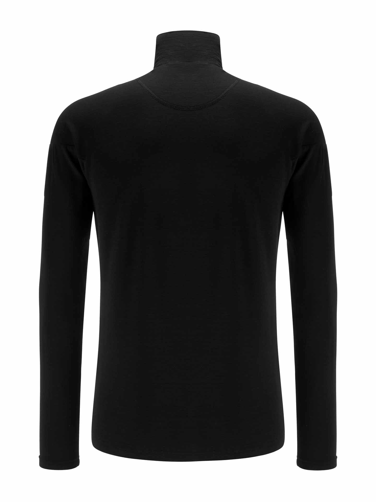 Voss Colblock Zip Up Men Black