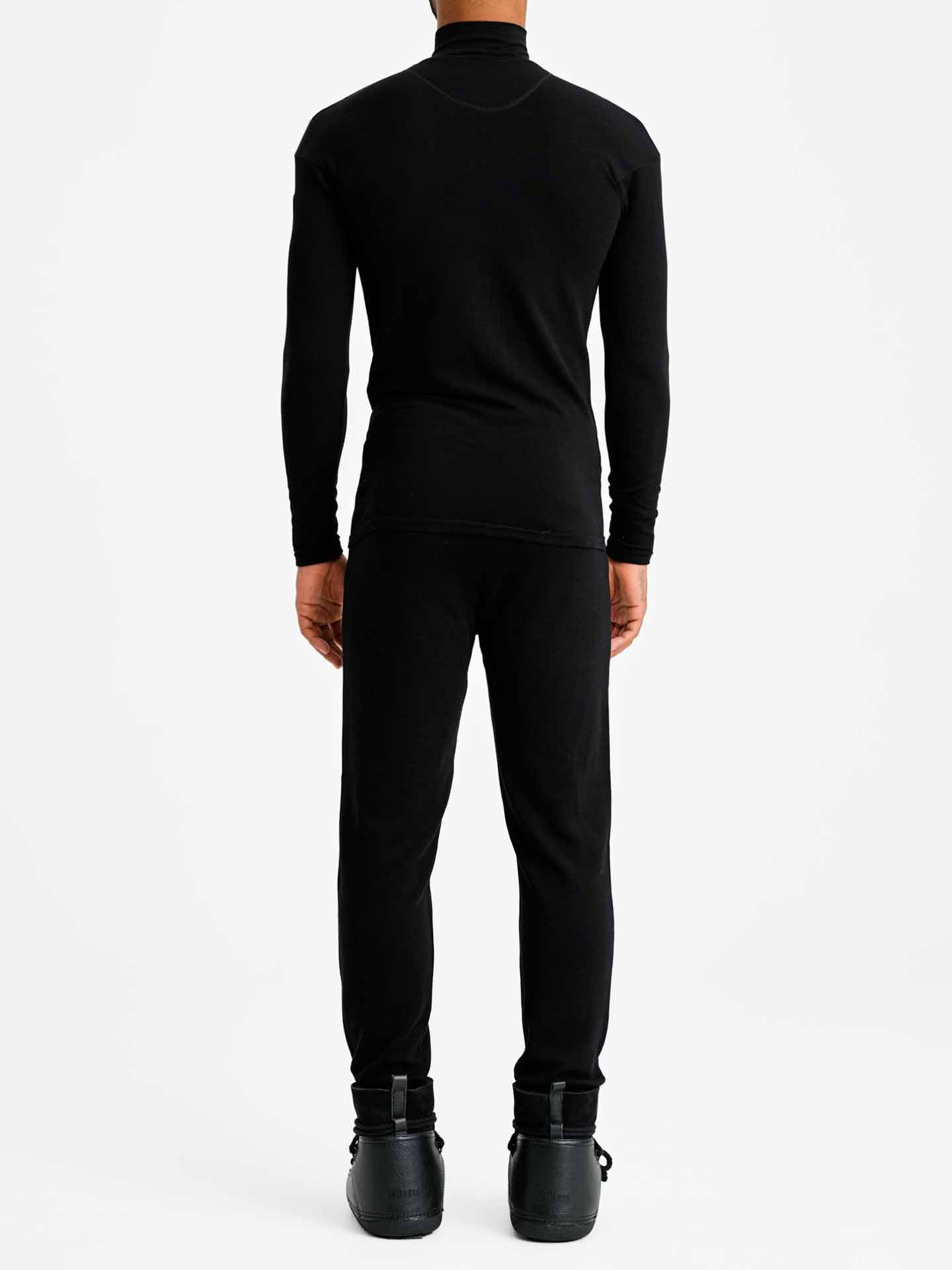 Voss Colblock Zip Up Men Black