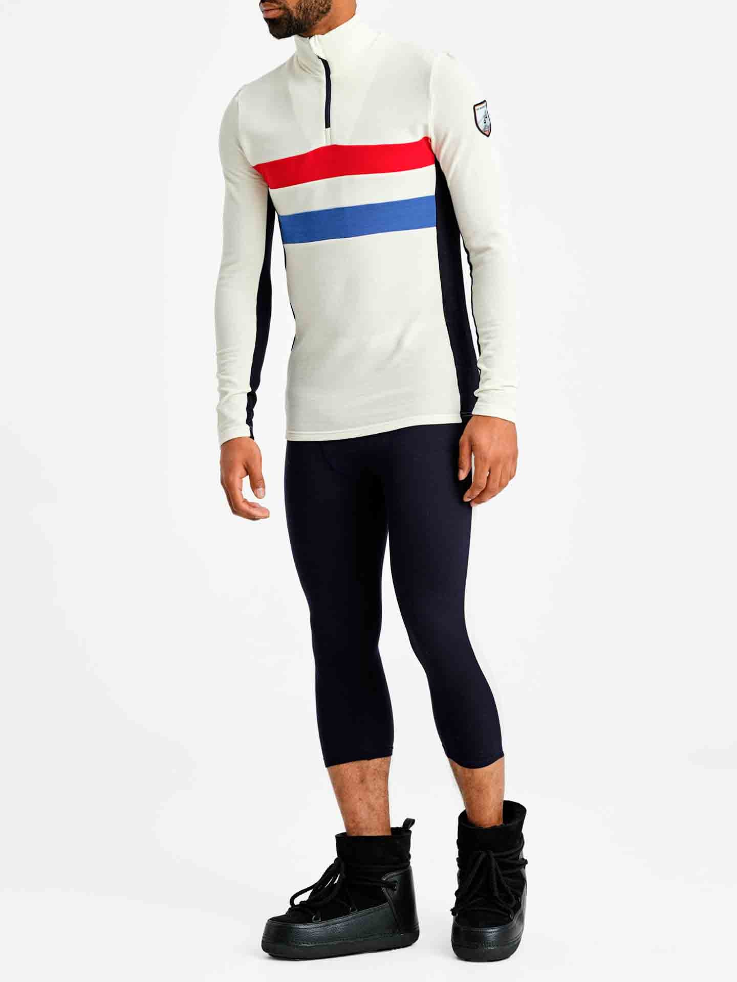 Ski Zip Up Men White