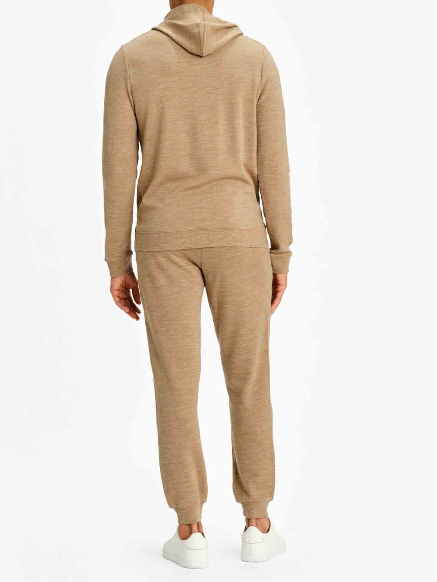 Tind Hoodie Men Camel