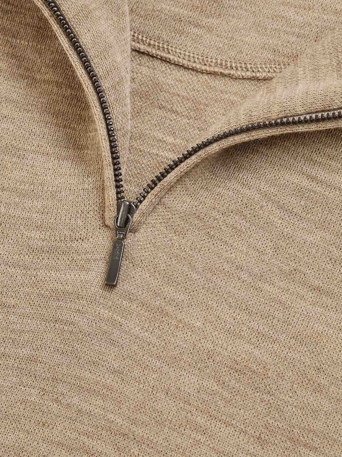 Tind Zip Up Men Camel