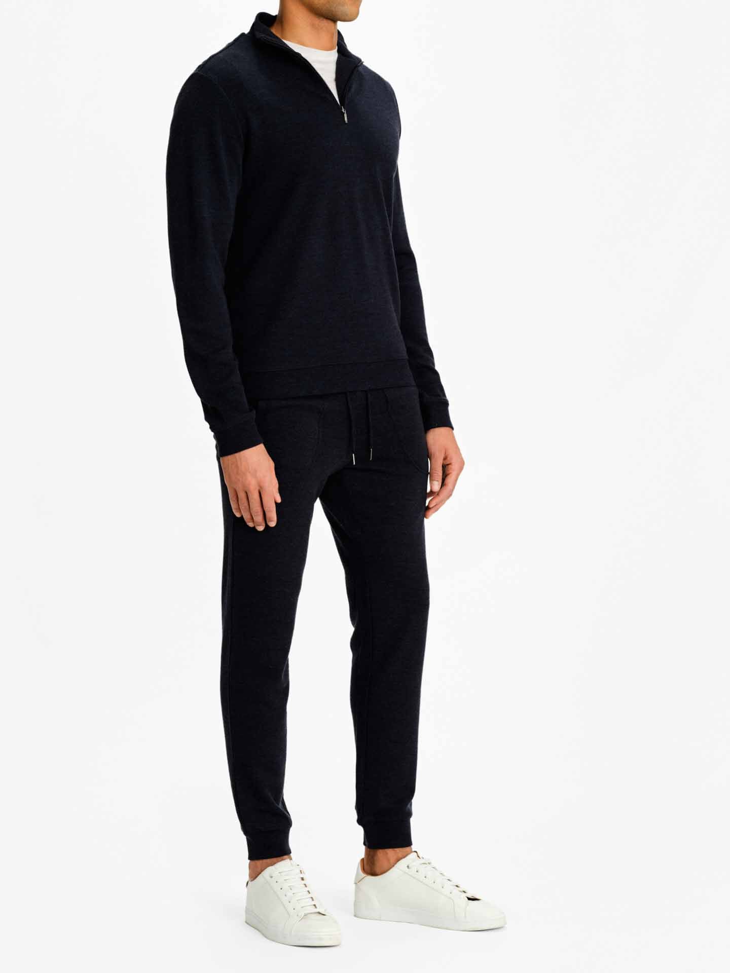 Tind Zip Up Men Navy Blue