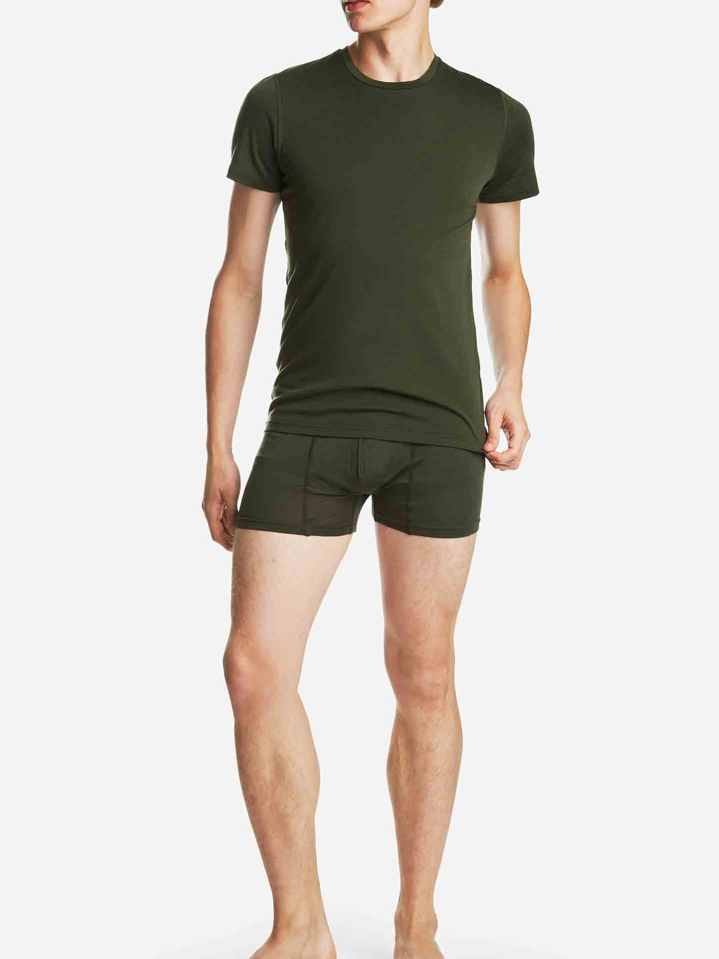 Snø Tee Men Dark Green