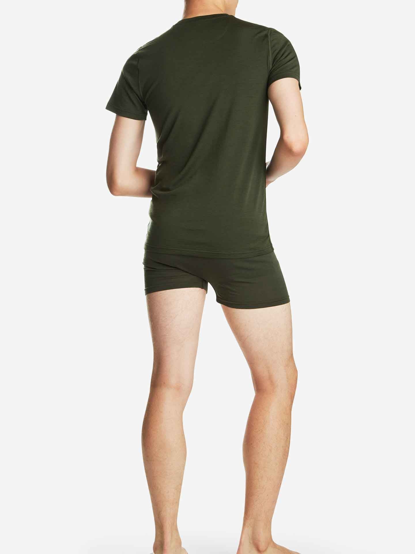 Snø Tee Men Dark Green