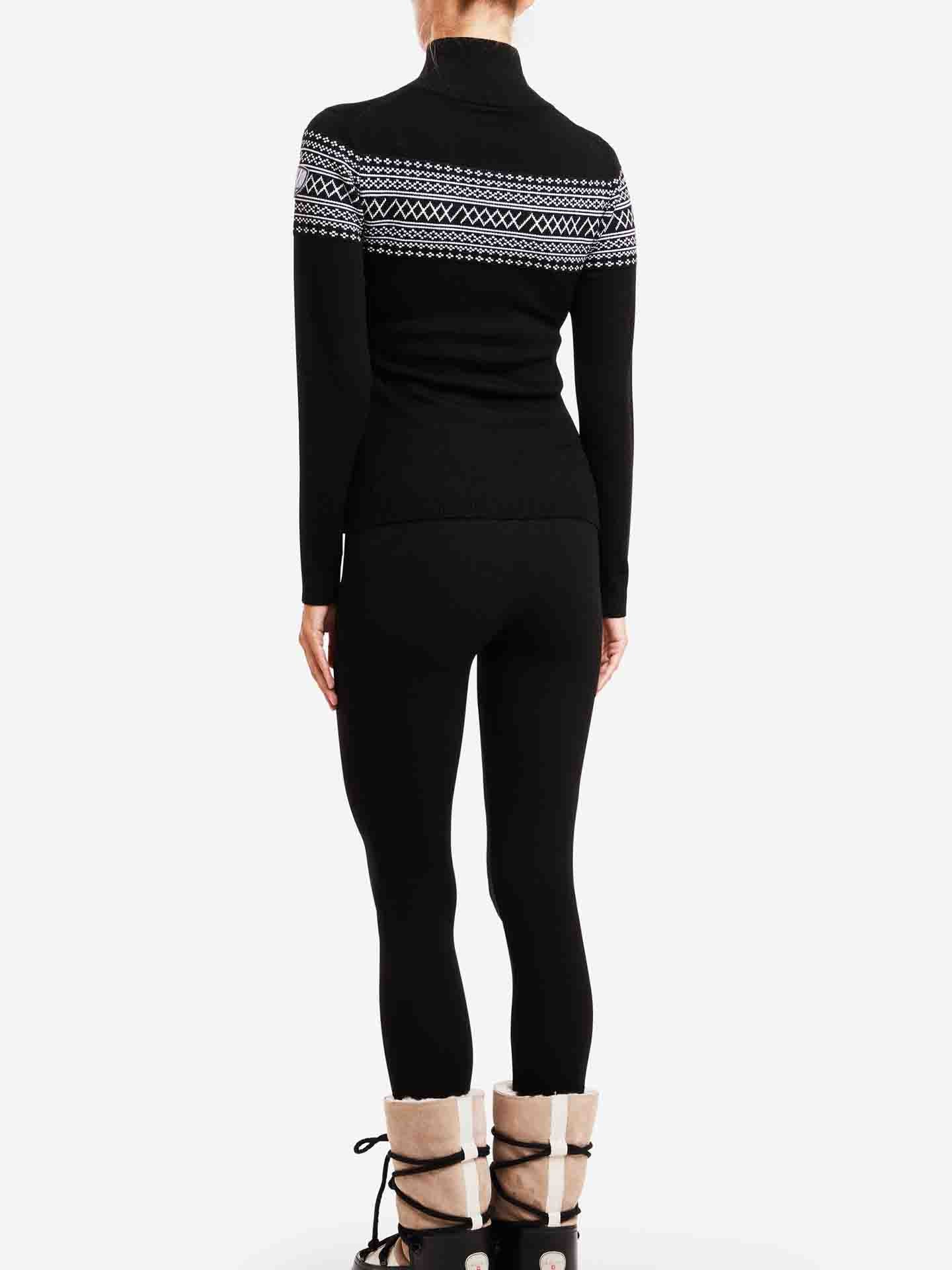 Signature Zip Up Women Black