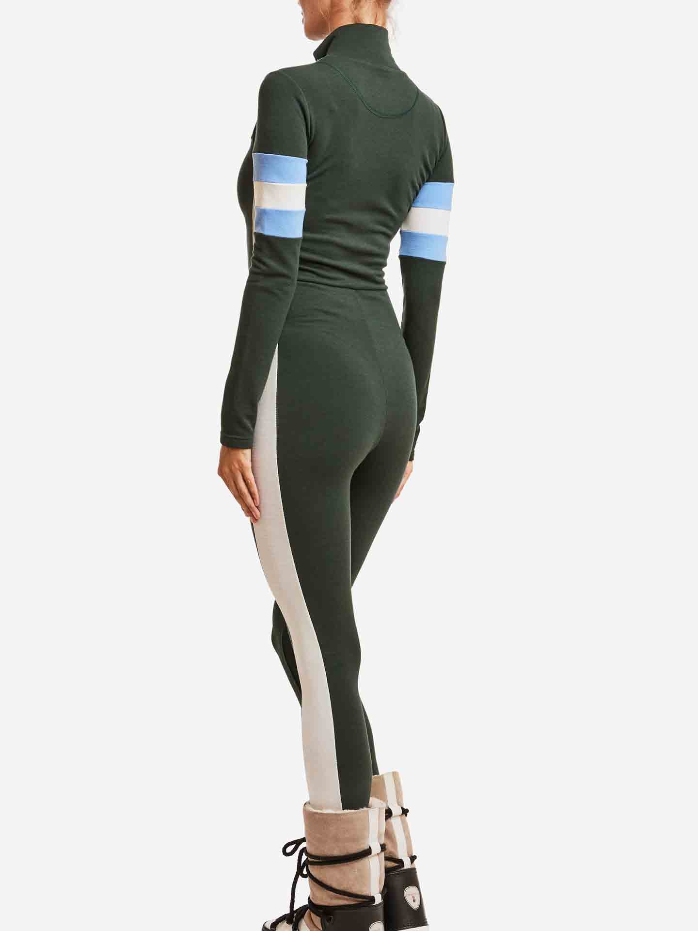 Ski Jumpsuit Women Olive Green