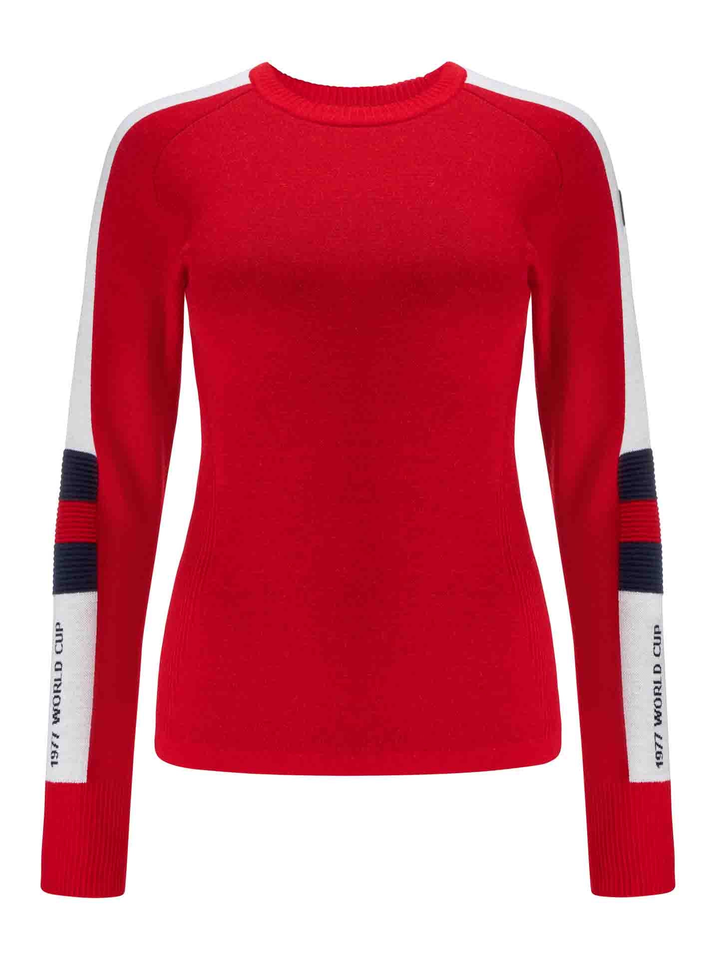 Hafjell Crewneck Women Red