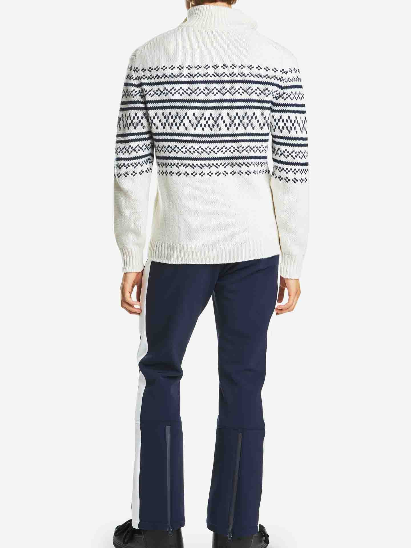 Setesdal Zip Up Sweater Men Off White