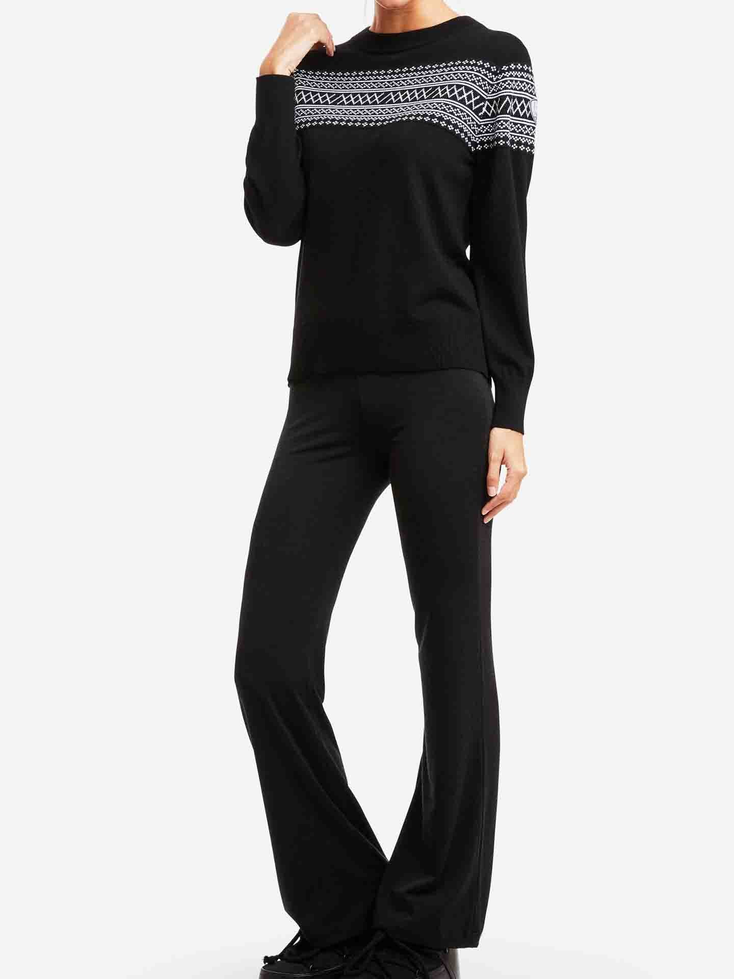 Signature Crewneck Women Black