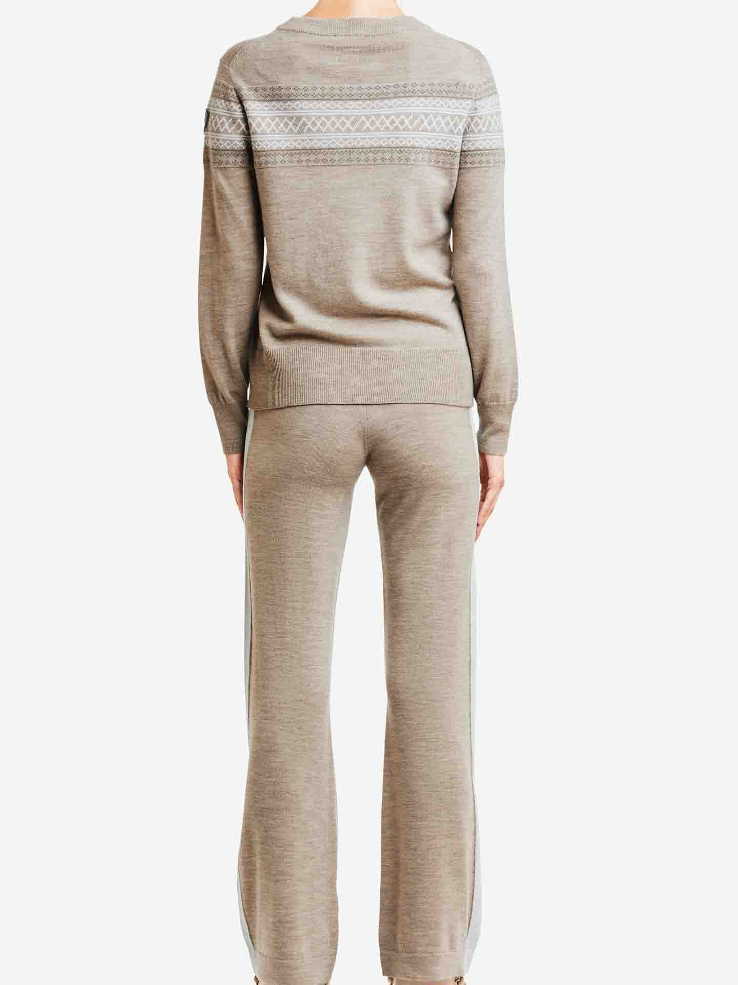 Signature Crewneck Women Sand