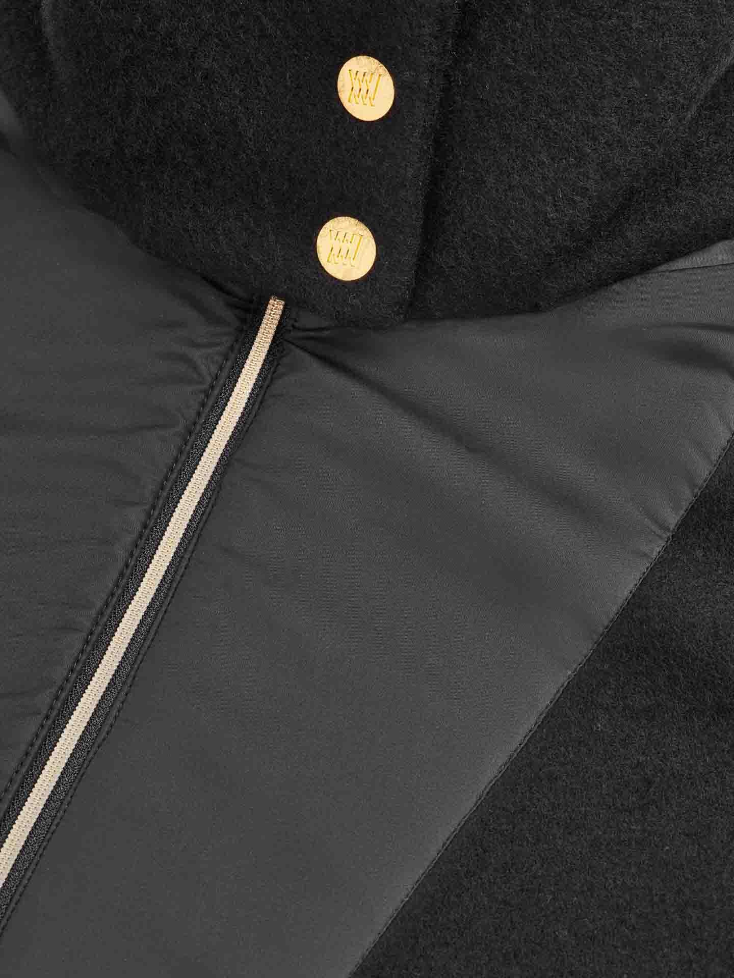 Fonna Wool Fleece Sweater Women Black