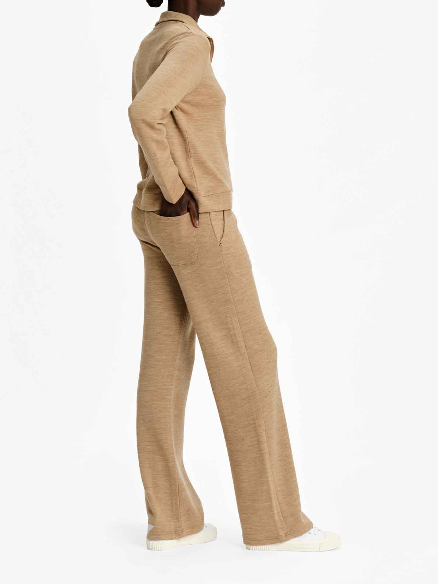 Tind Zip Up Women Camel