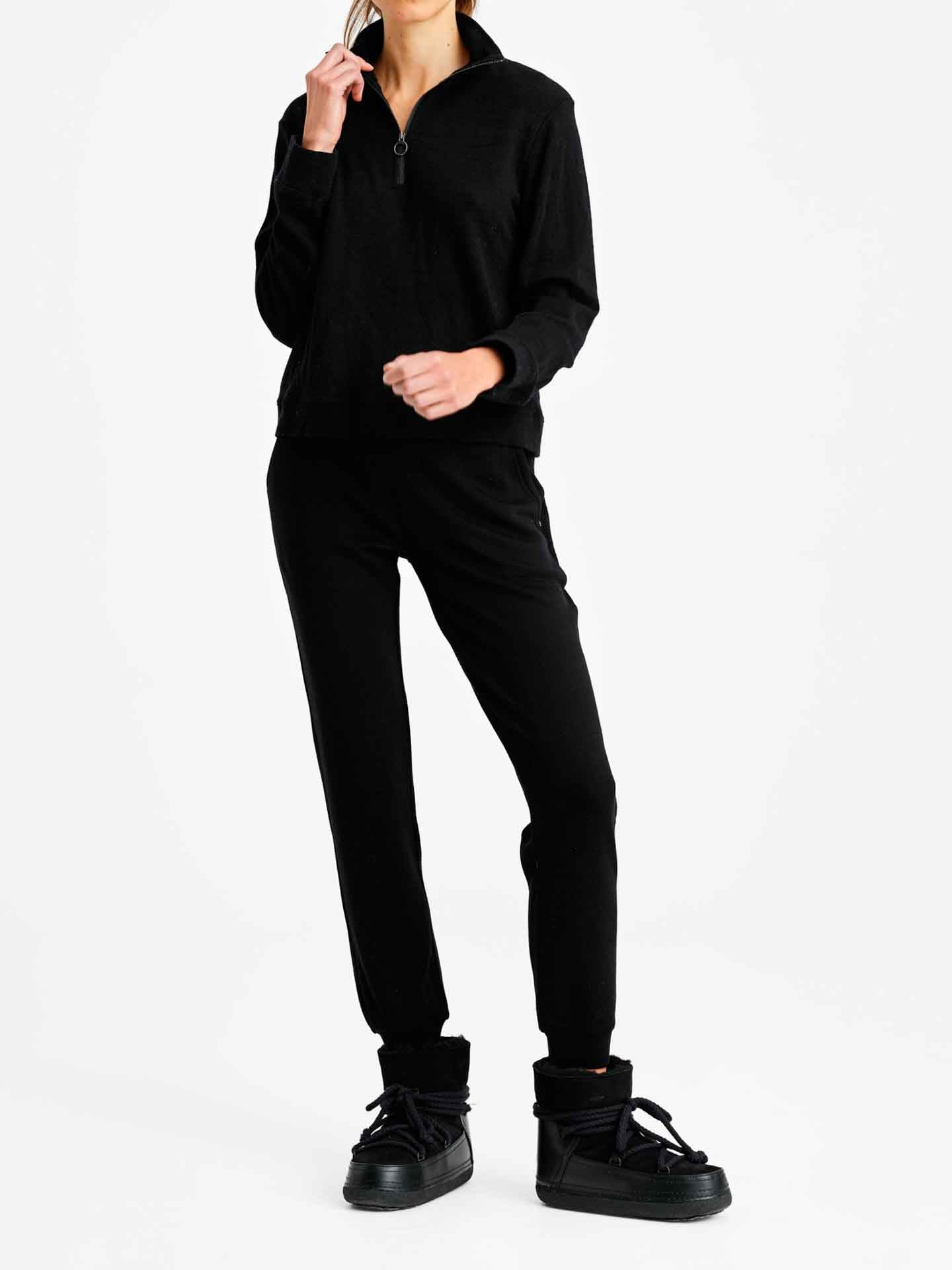 Tind Zip Up Women Black