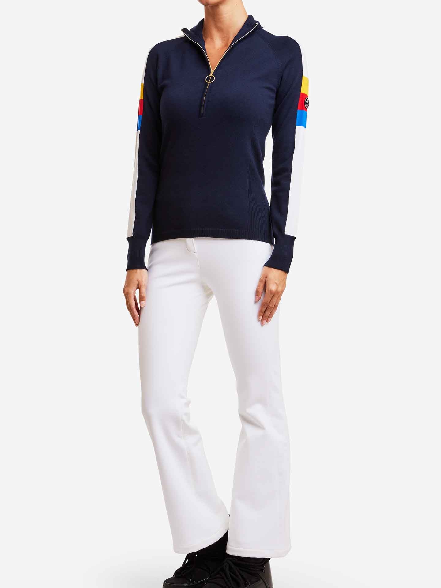 Kvitfjell Bootleg Skipant Women Bright White