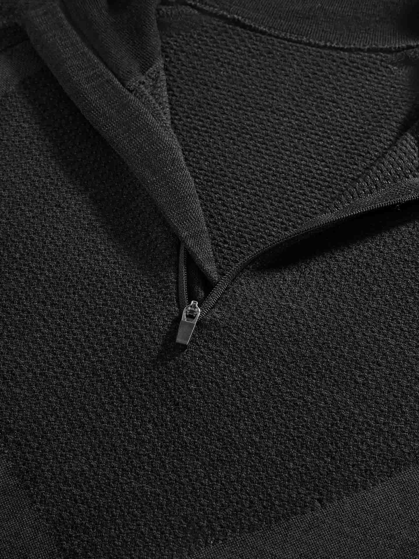 Racer Zip Up Women Black
