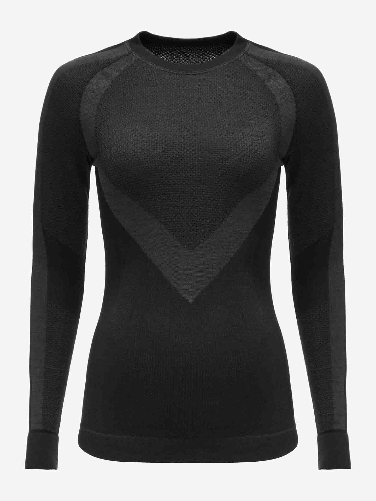 Racer Crewneck Women Black