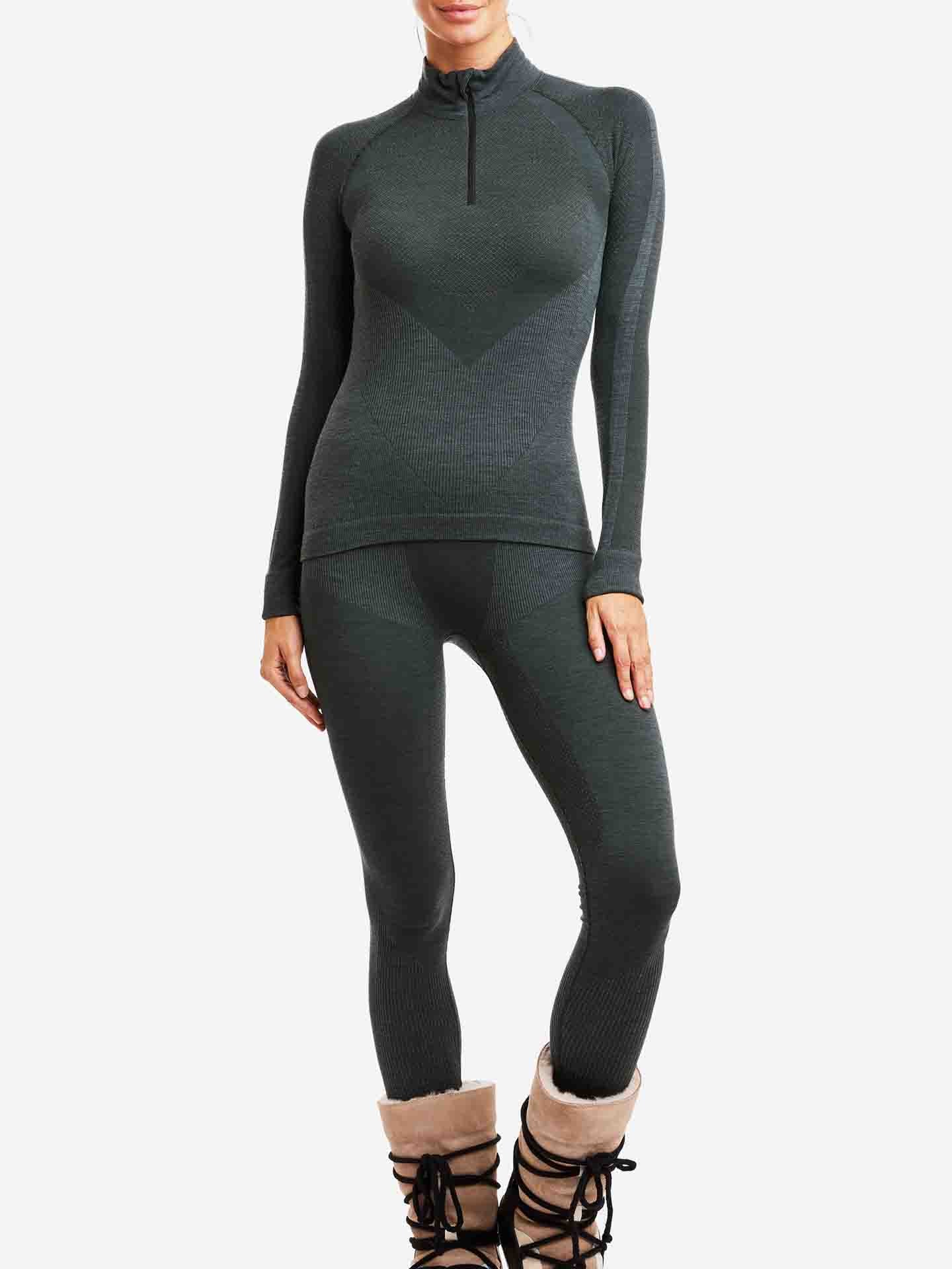 Racer Leggings Women Olive Green