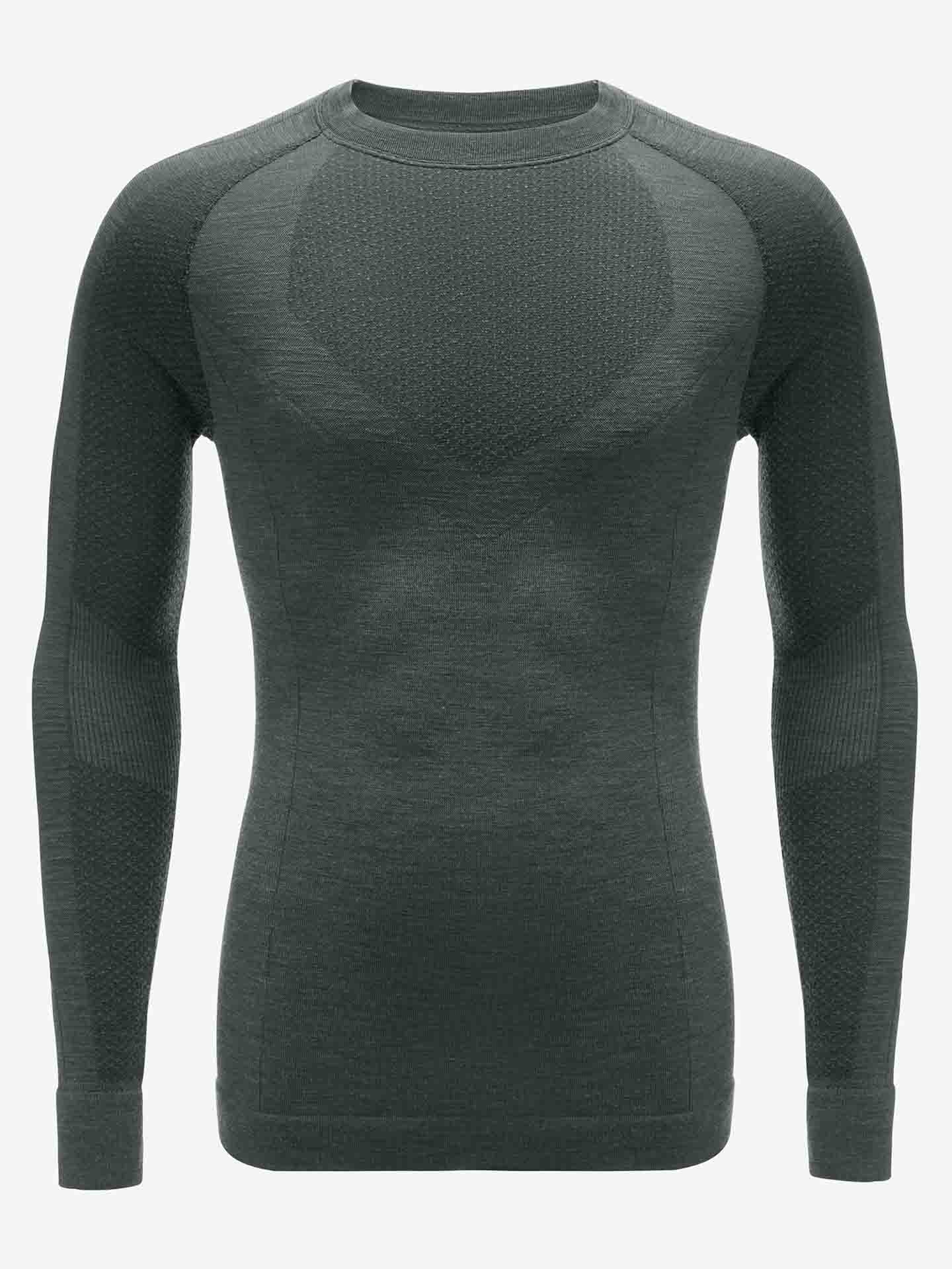 Racer Crewneck Men Olive Green