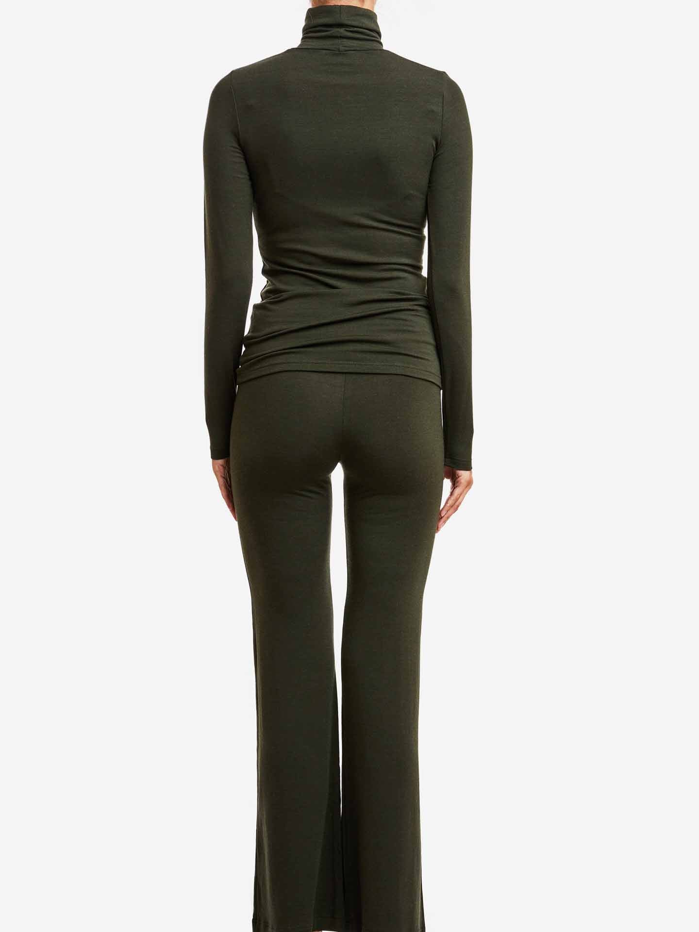Hygge Turtleneck Women Olive Green