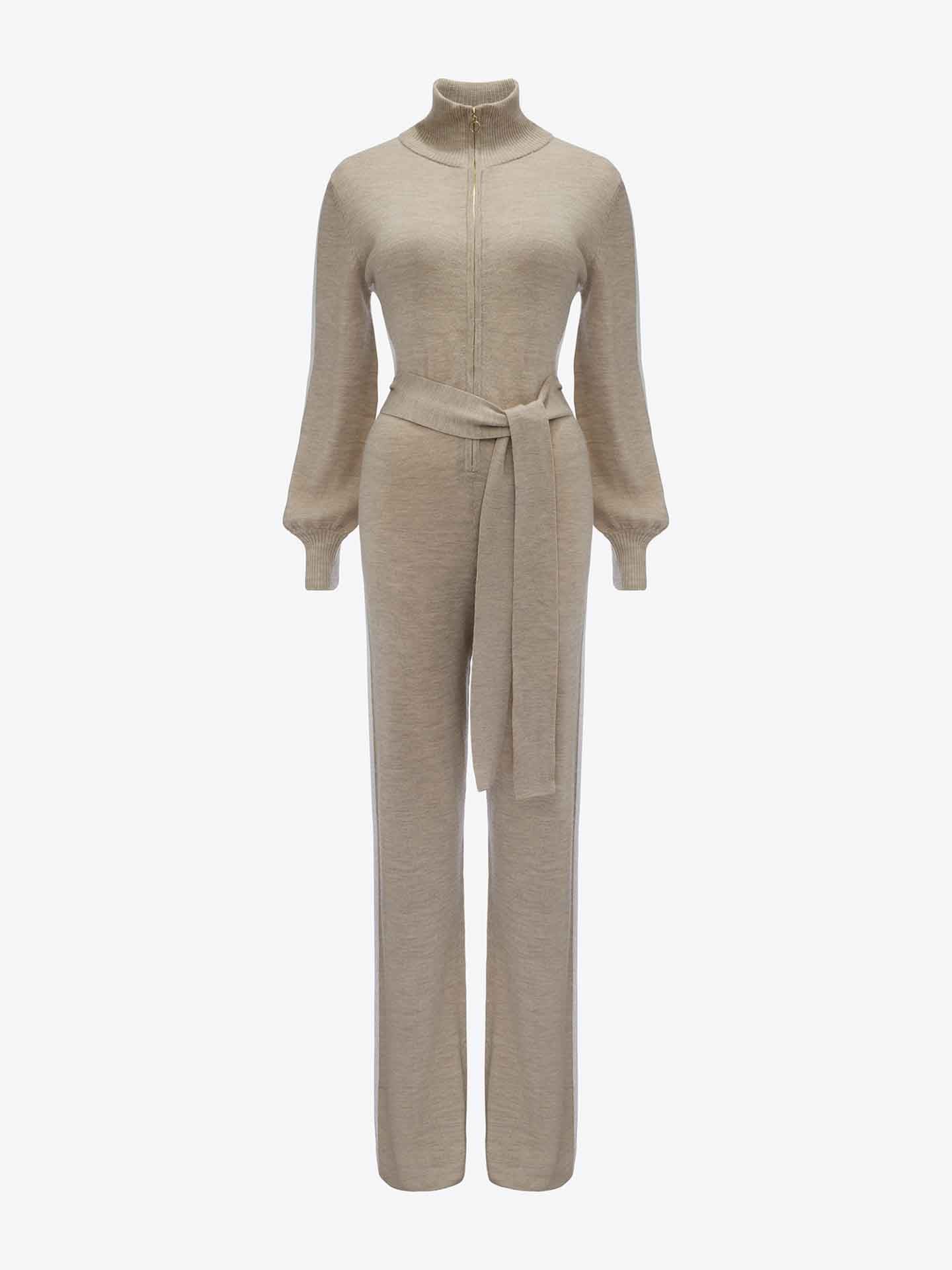 Geilo Jumpsuit Women Beige