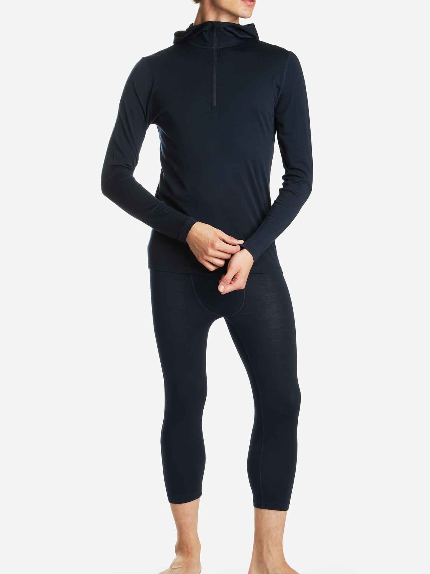Snø Hoodie Men Navy Blue