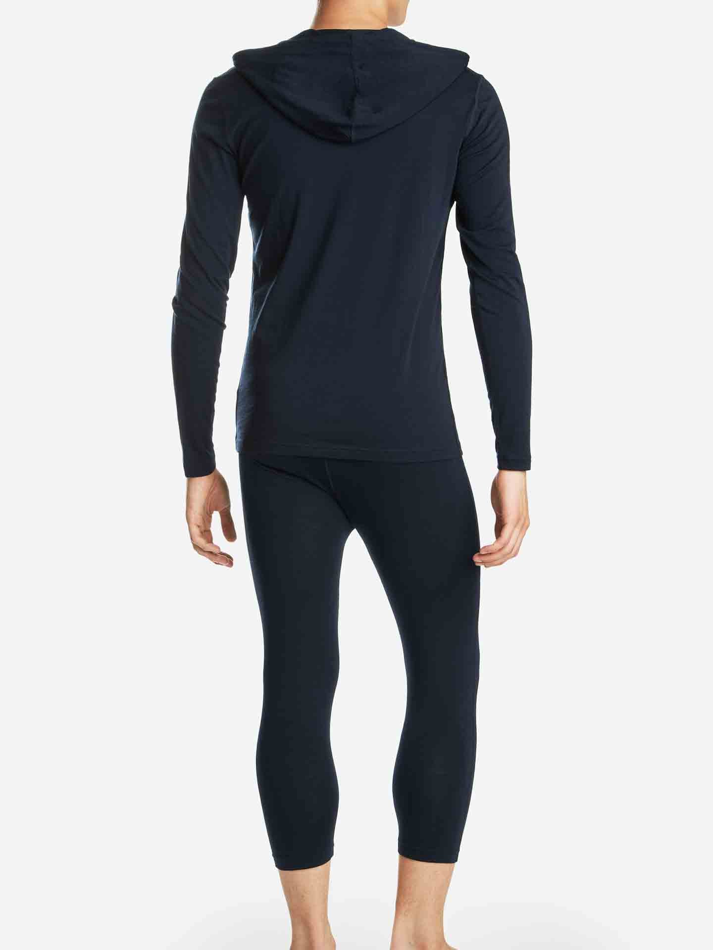 Snø Hoodie Men Navy Blue