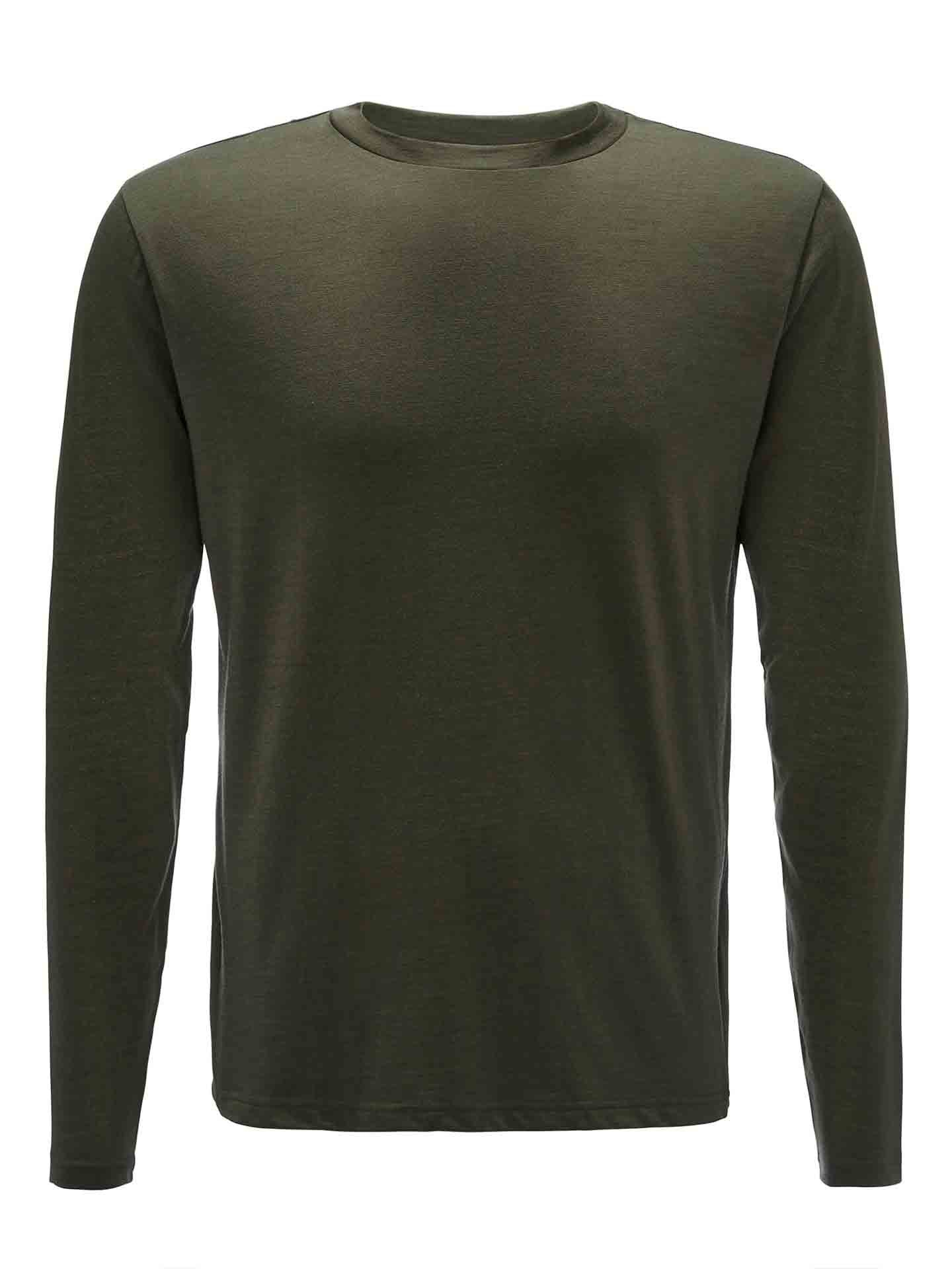 Snø Longsleeve Men Dark Green