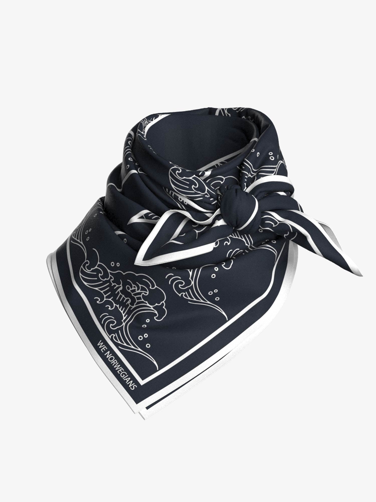Wavy Silk Scarf