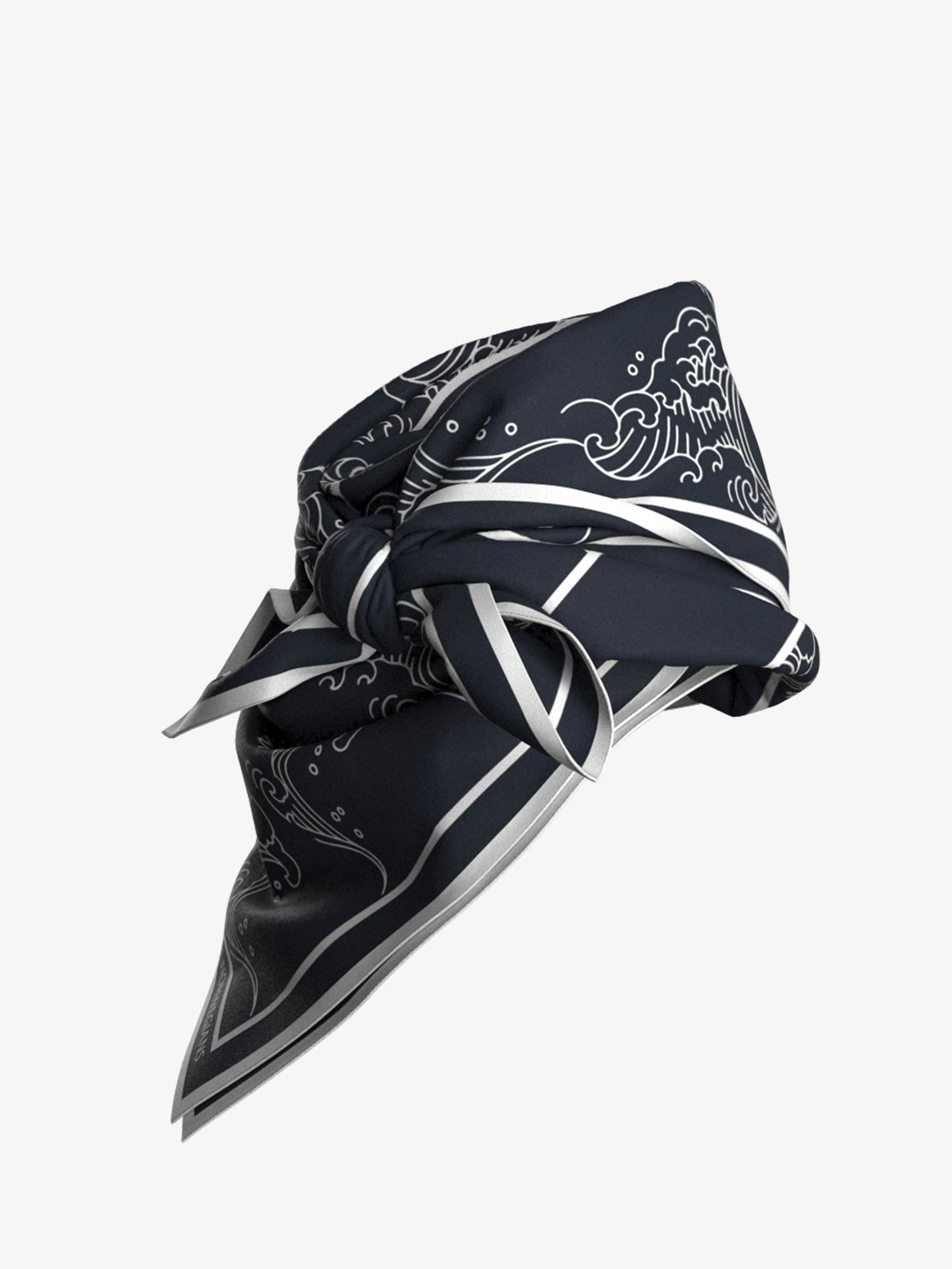 Wavy Silk Scarf