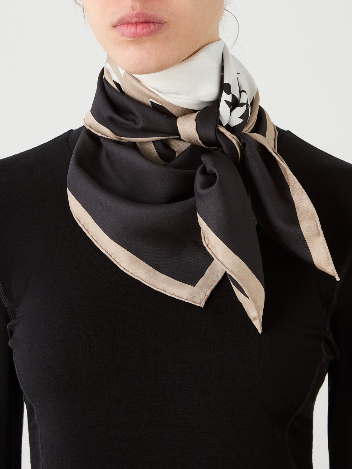 Afterski Silk Scarf