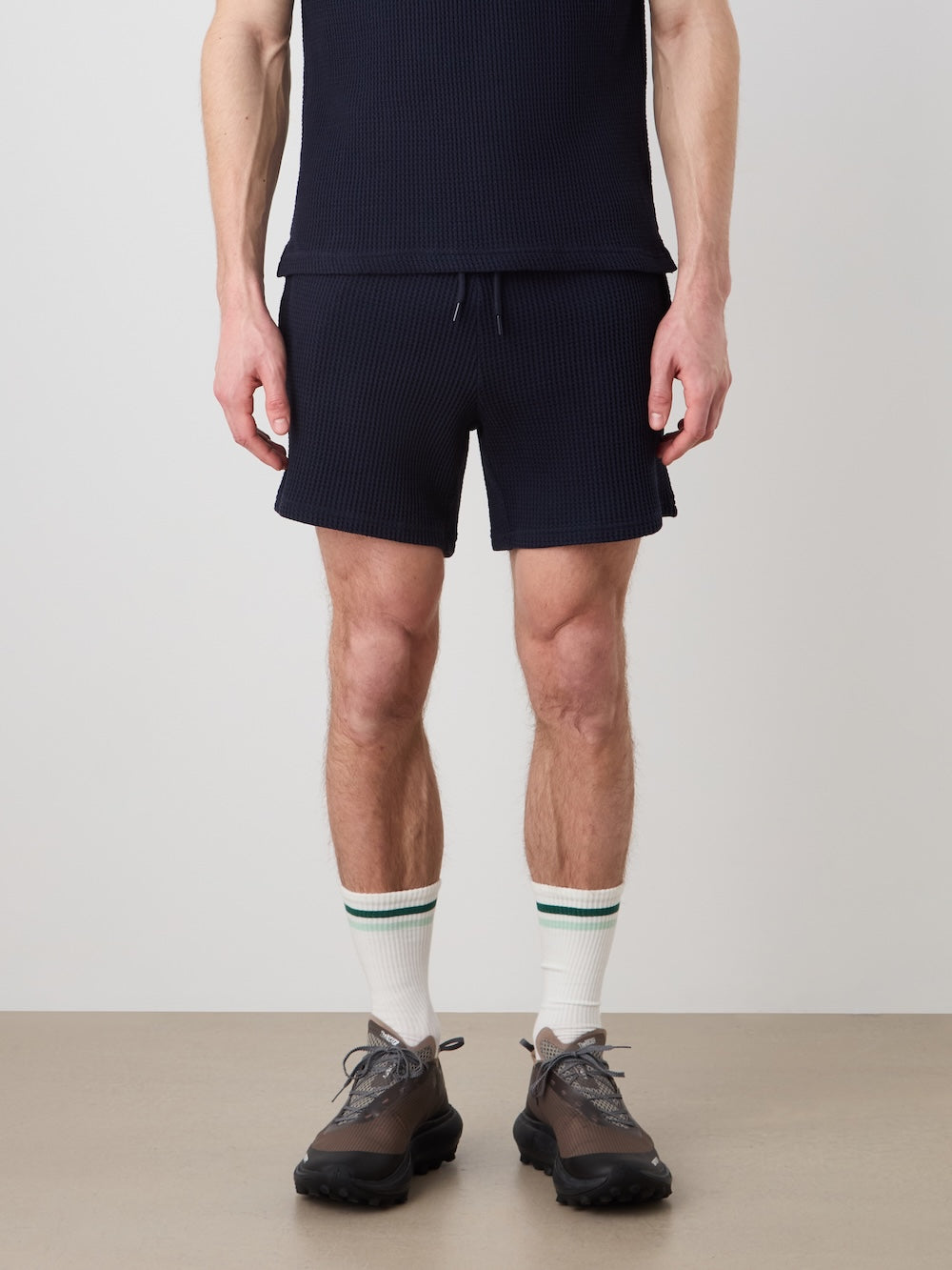 Waffle Shorts Men