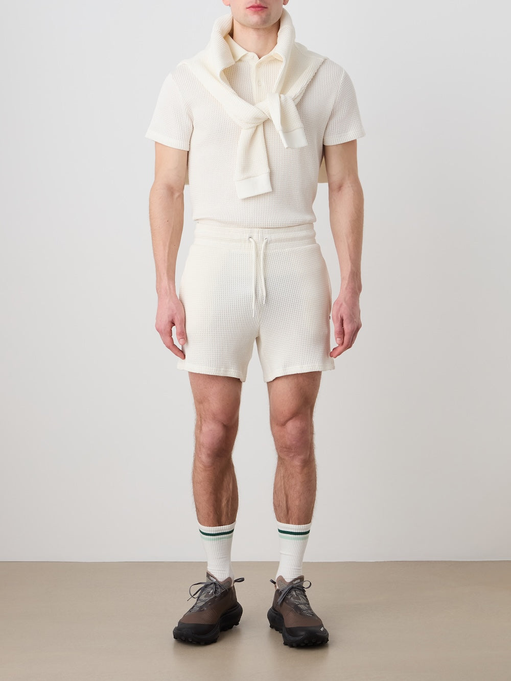 Waffle Shorts Men