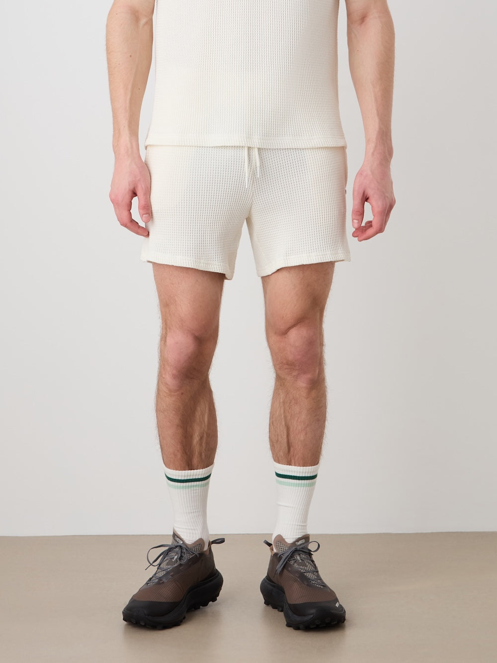 Waffle Shorts Men