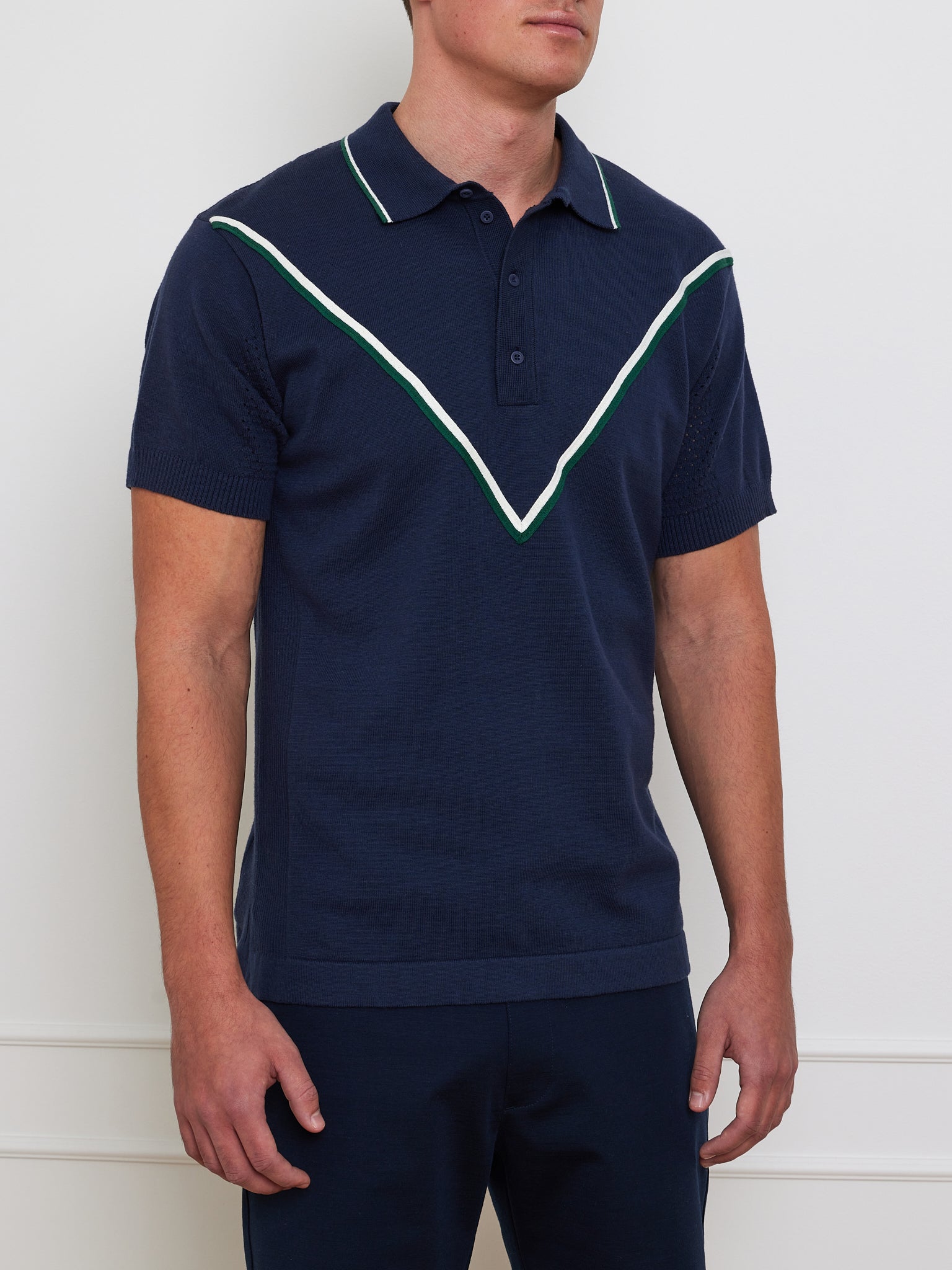 Team Chevron Polo Men
