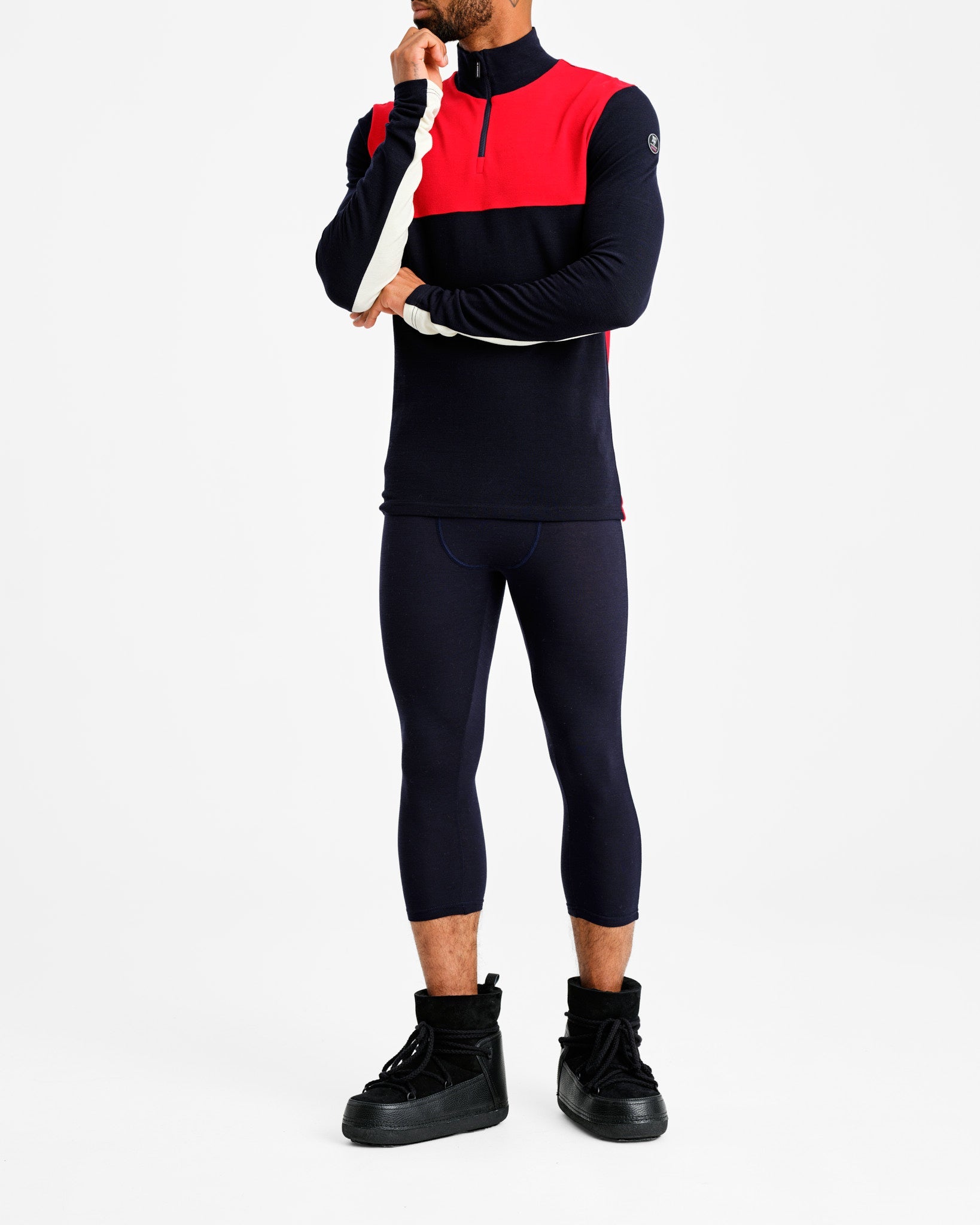 Tryvann Zip-Up Men Flag