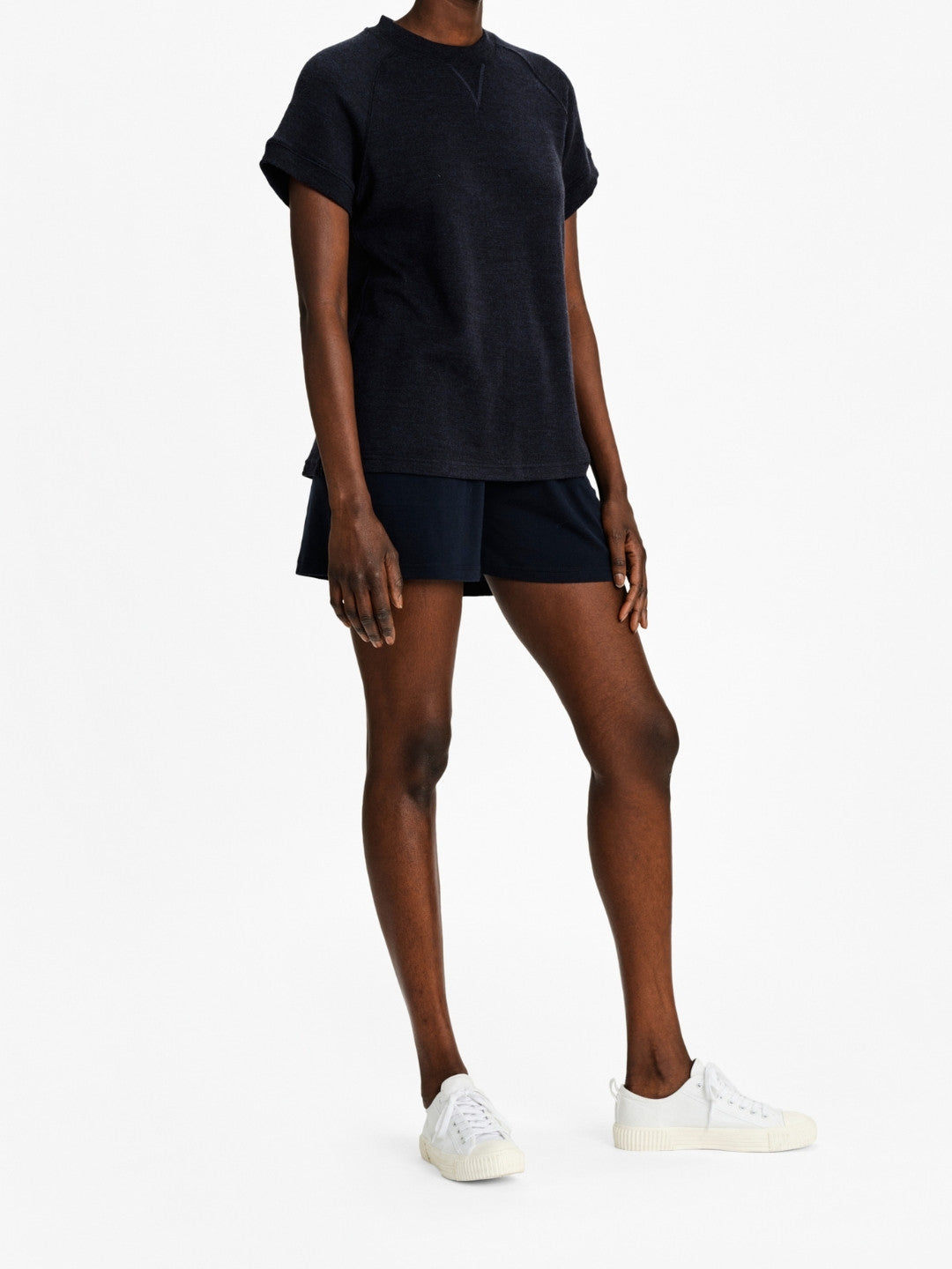Tind Short Sleeve Women Navy