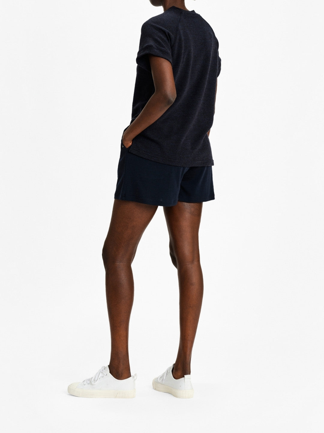 Tind Short Sleeve Women Navy