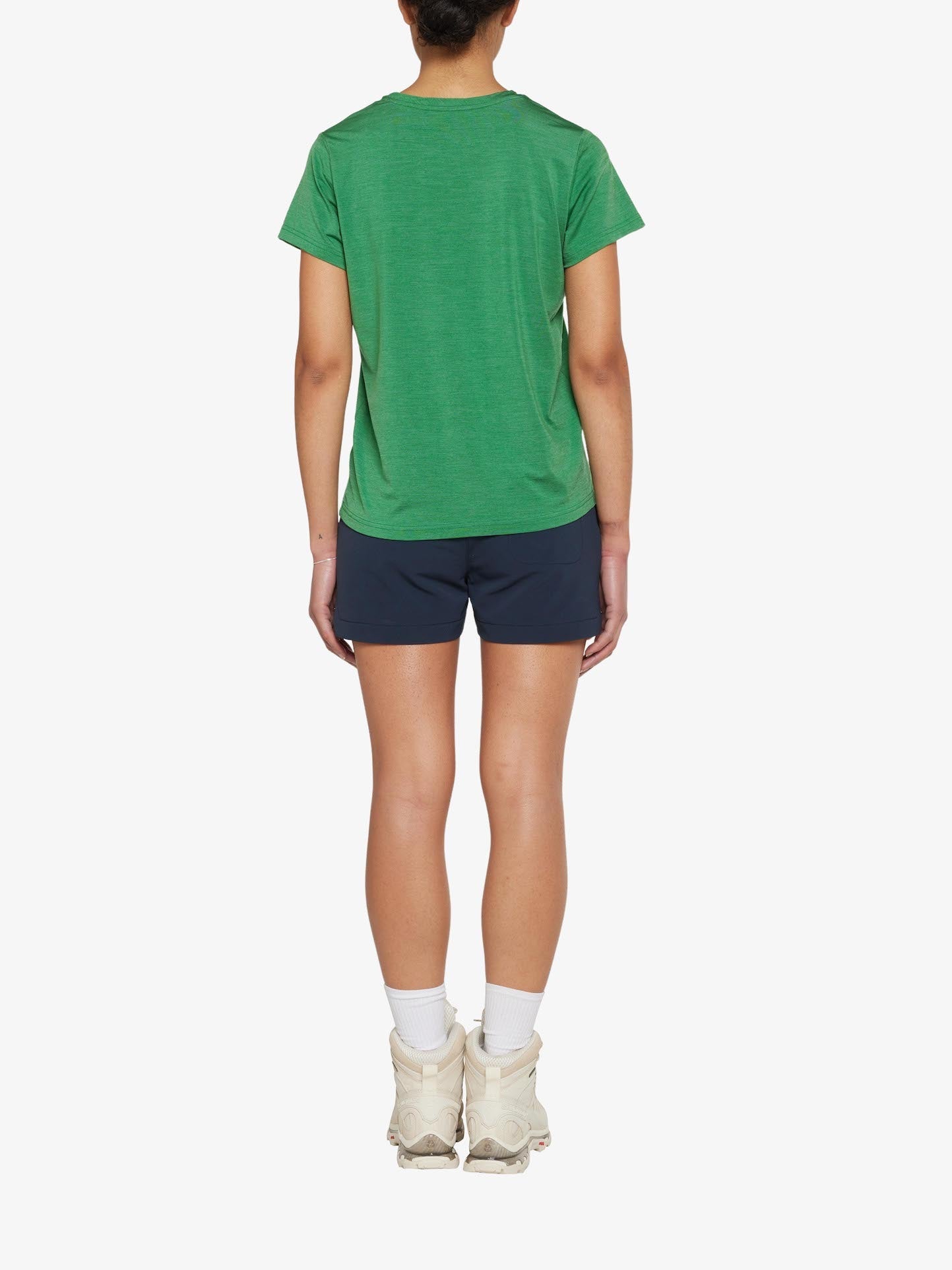 Rainbow Tee Women Green