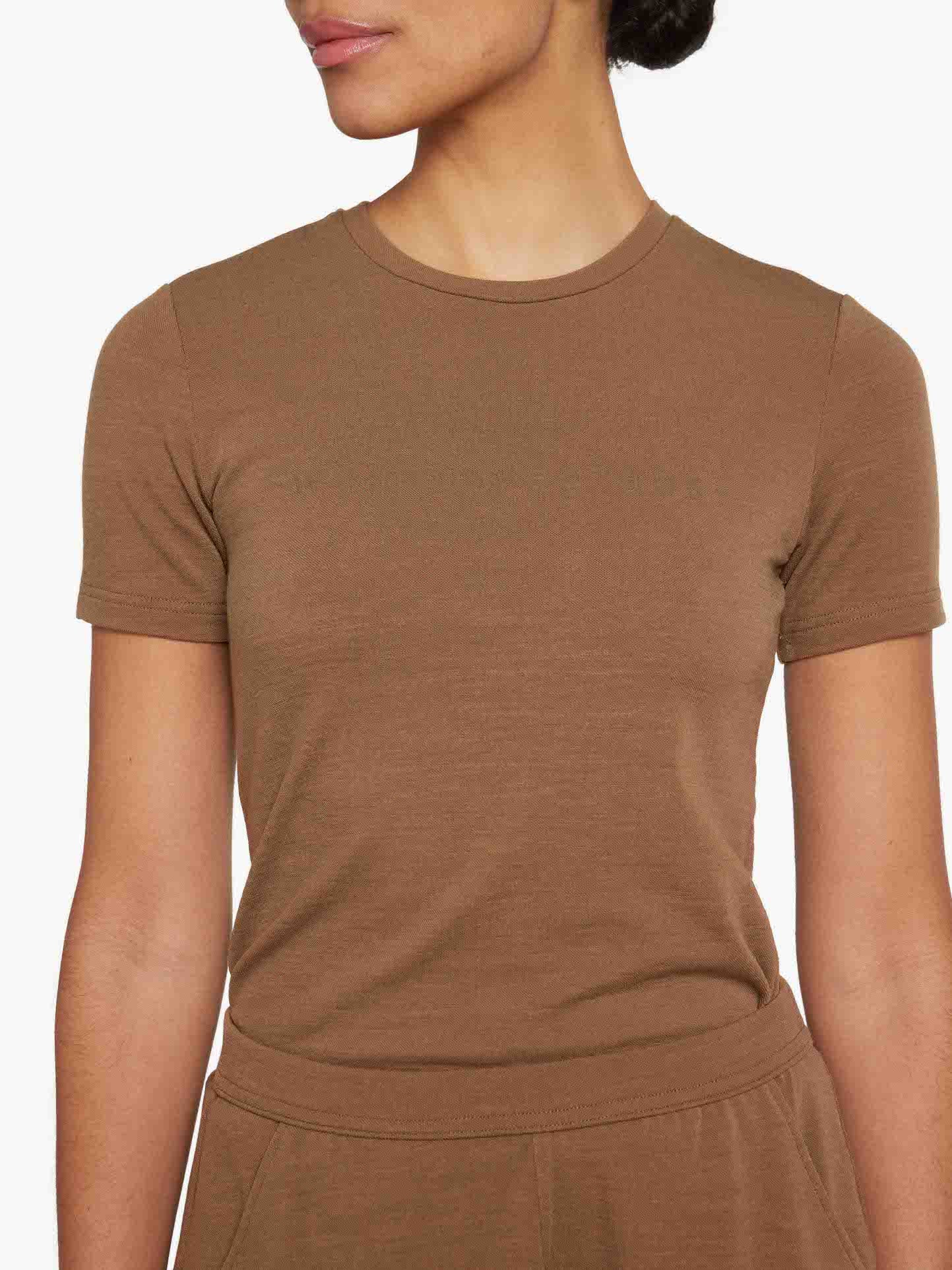 Lindesnes Tee Women Cinnamon