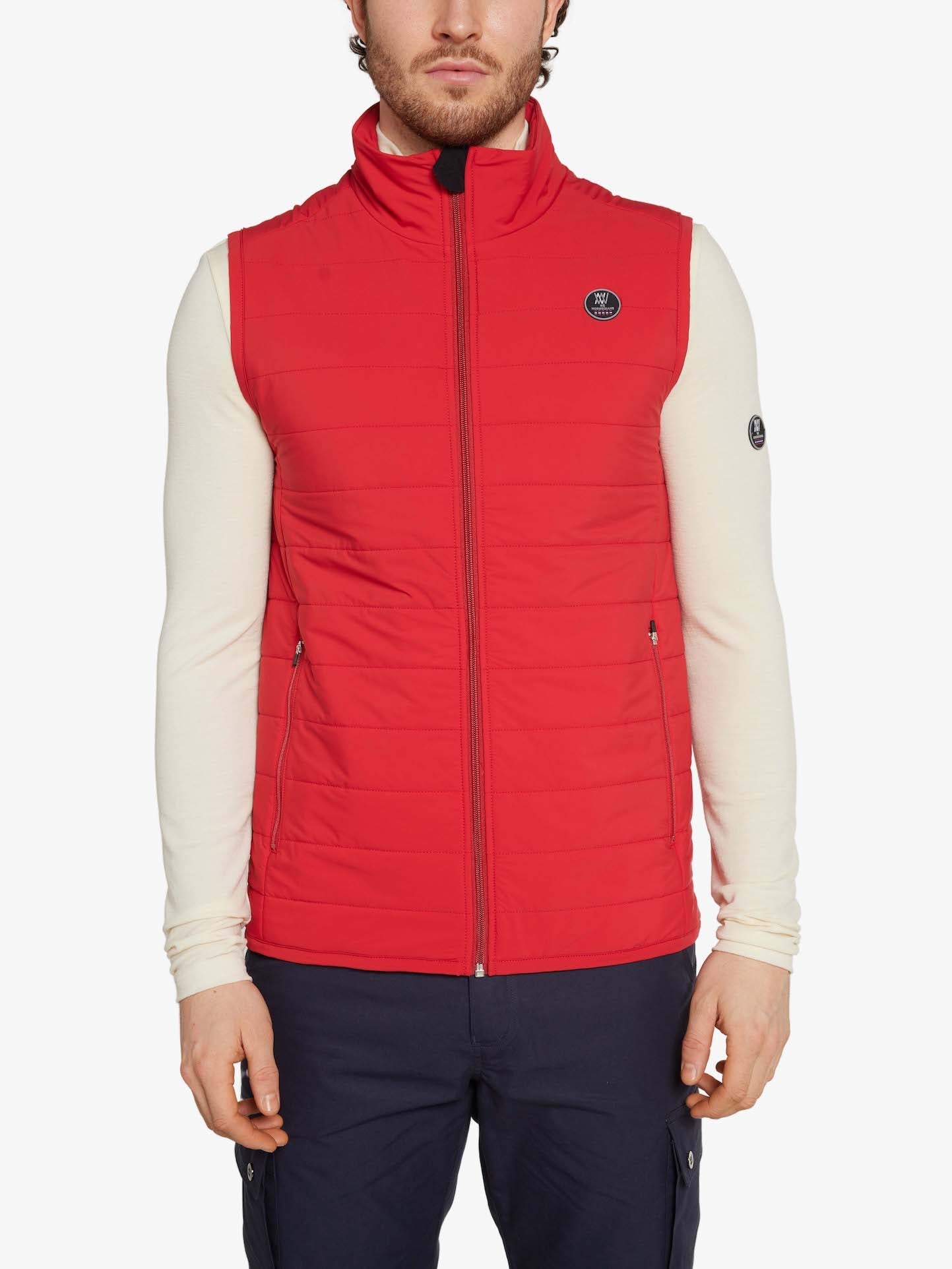Lyderhorn Vest Men Red