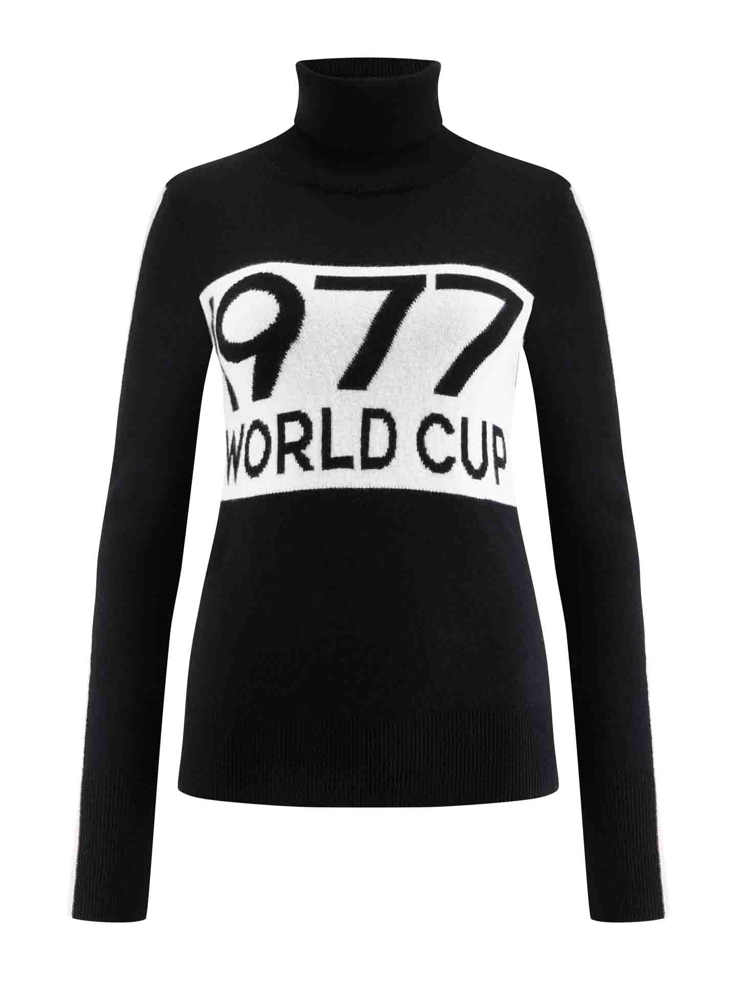 1977 World Cup Sweater Women Black