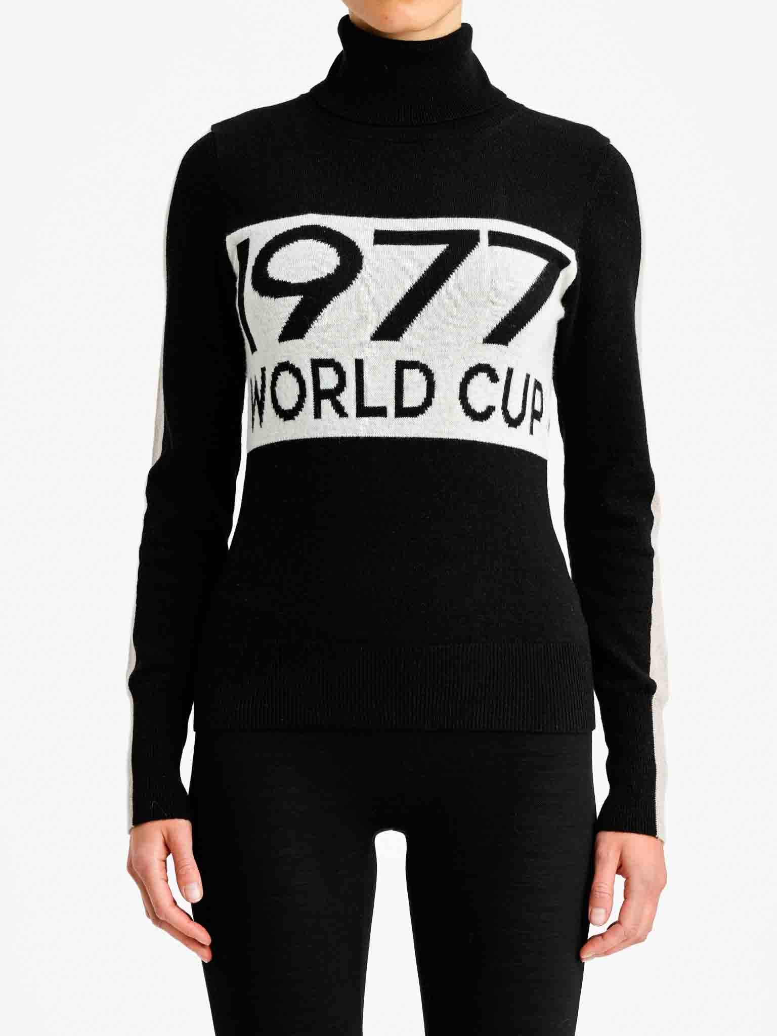 1977 World Cup Sweater Women Black