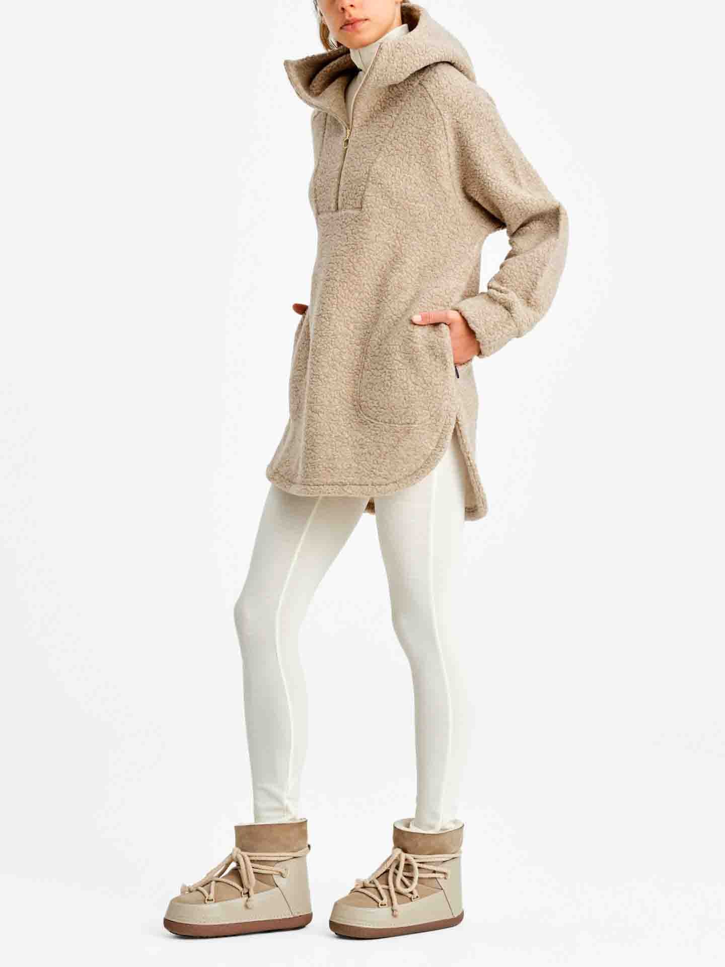 Alta Shearling Hoodie Women