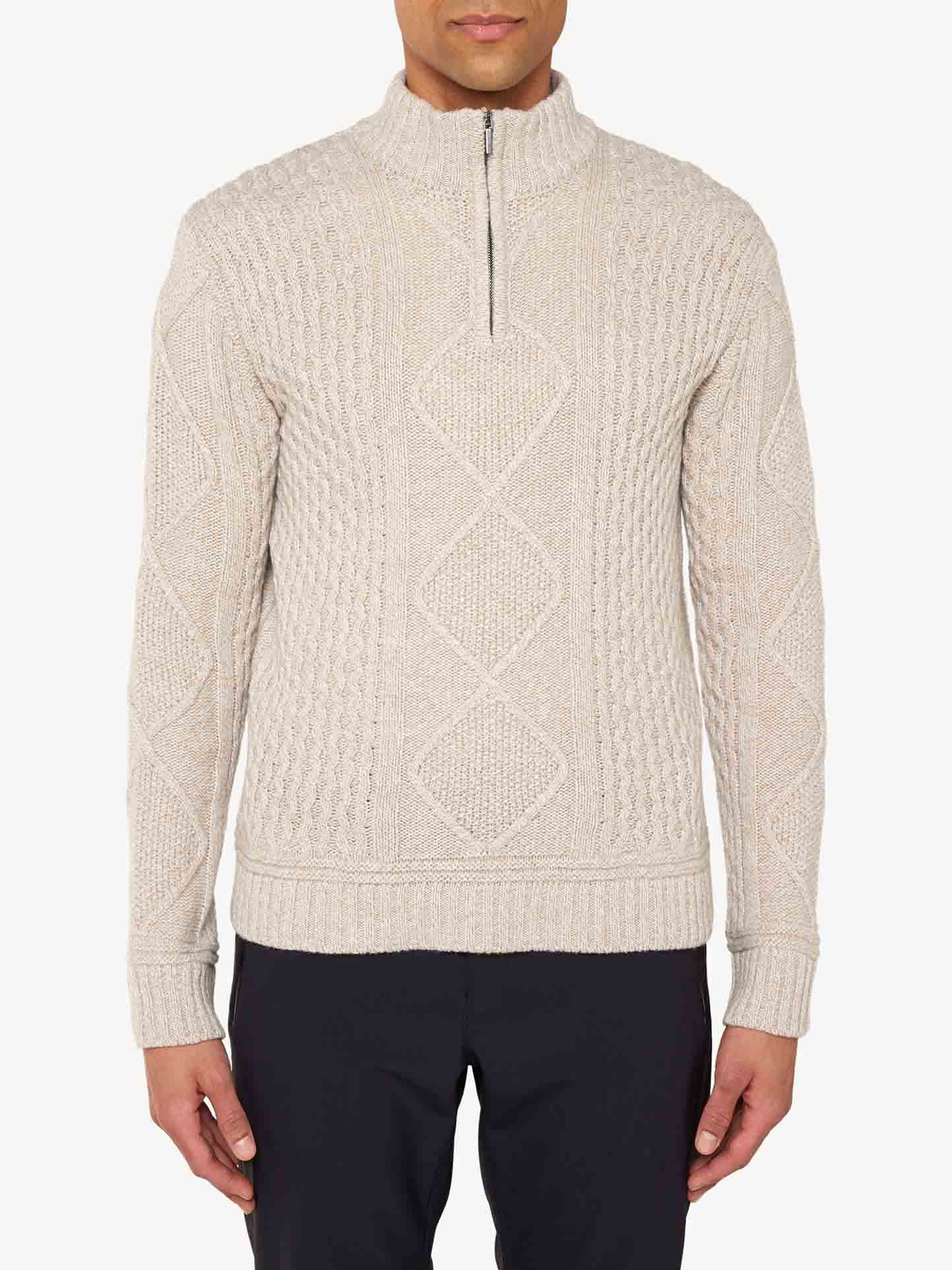 Geilo Cableknit 1/4-Zip Men