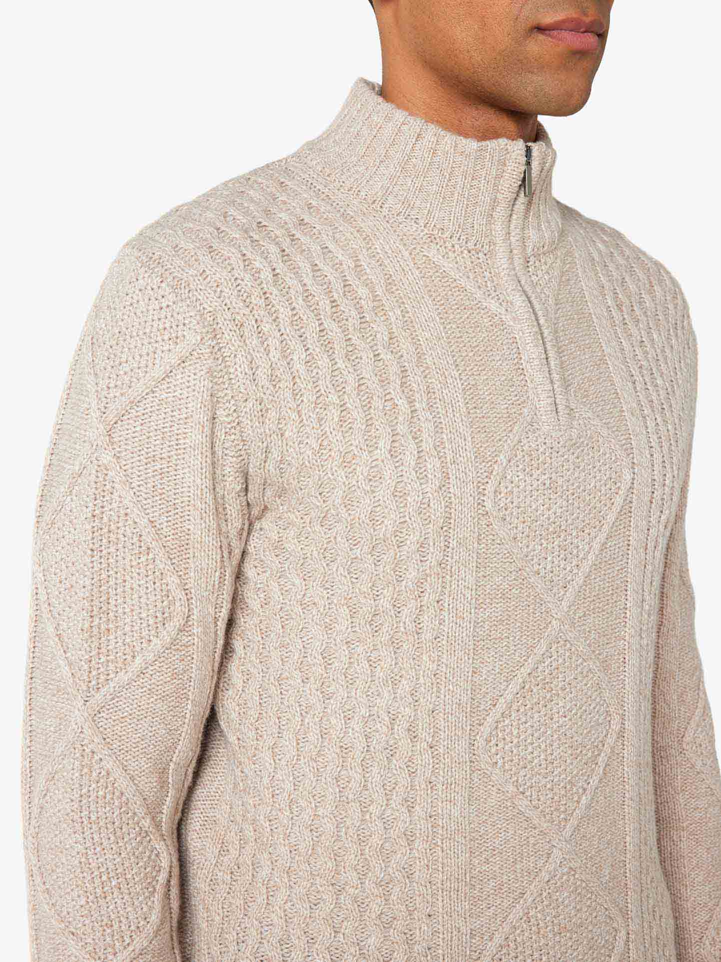 Geilo Cableknit 1/4-Zip Men