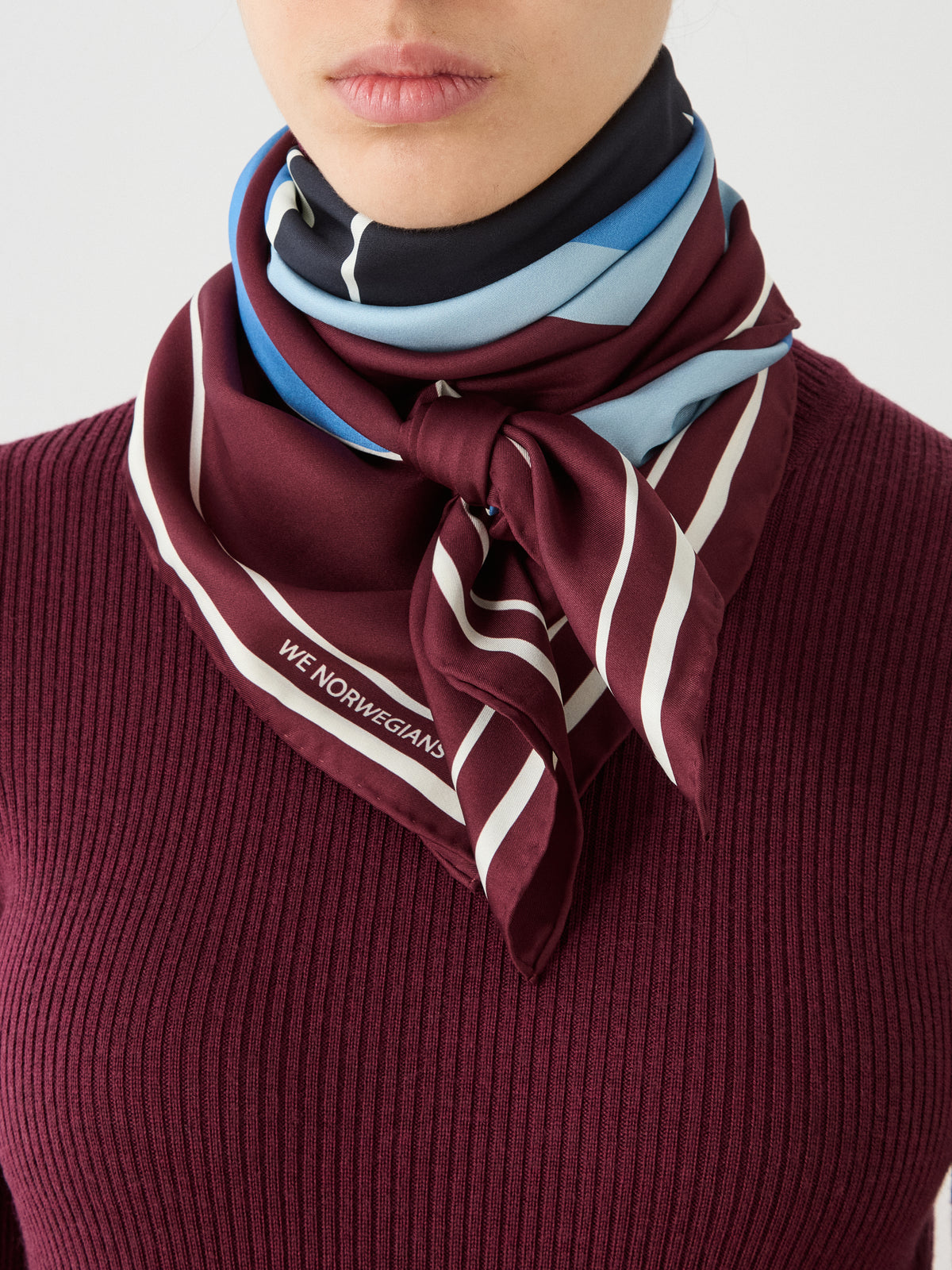 Afterski Silk Scarf