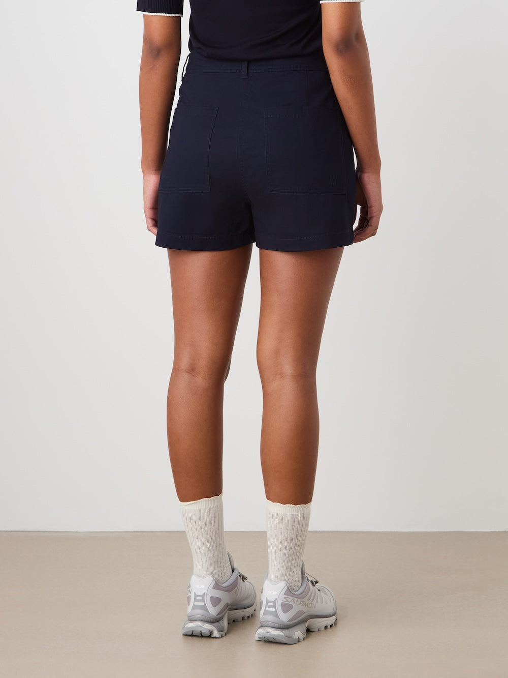 パンツ SOL (soonerorlater) Easy Shorts navy L Sol Shorts | Classic Shorts for Women | We Norwegians