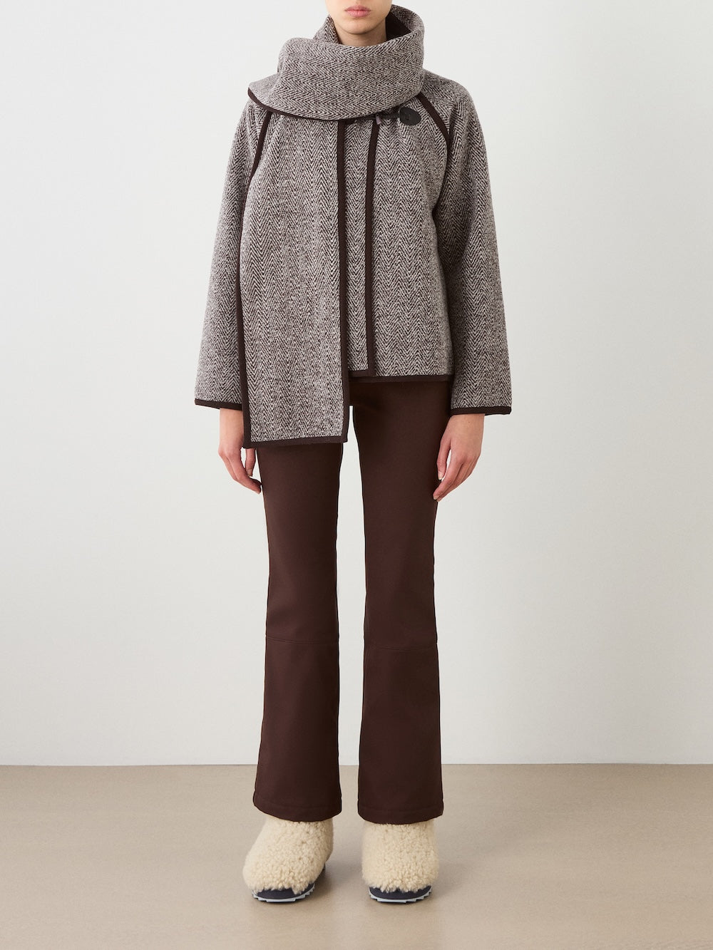 Laerdal Boiled Wool Cape Women